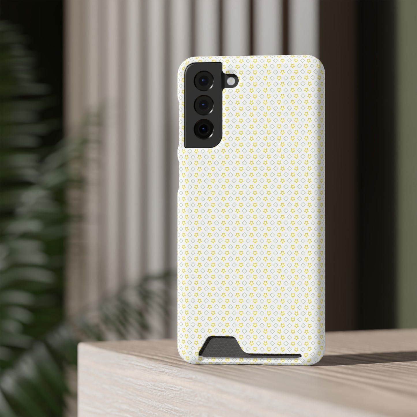 Neon Card Holder Phone Case - MagSafe, Impact-Resistant Polycarbonate