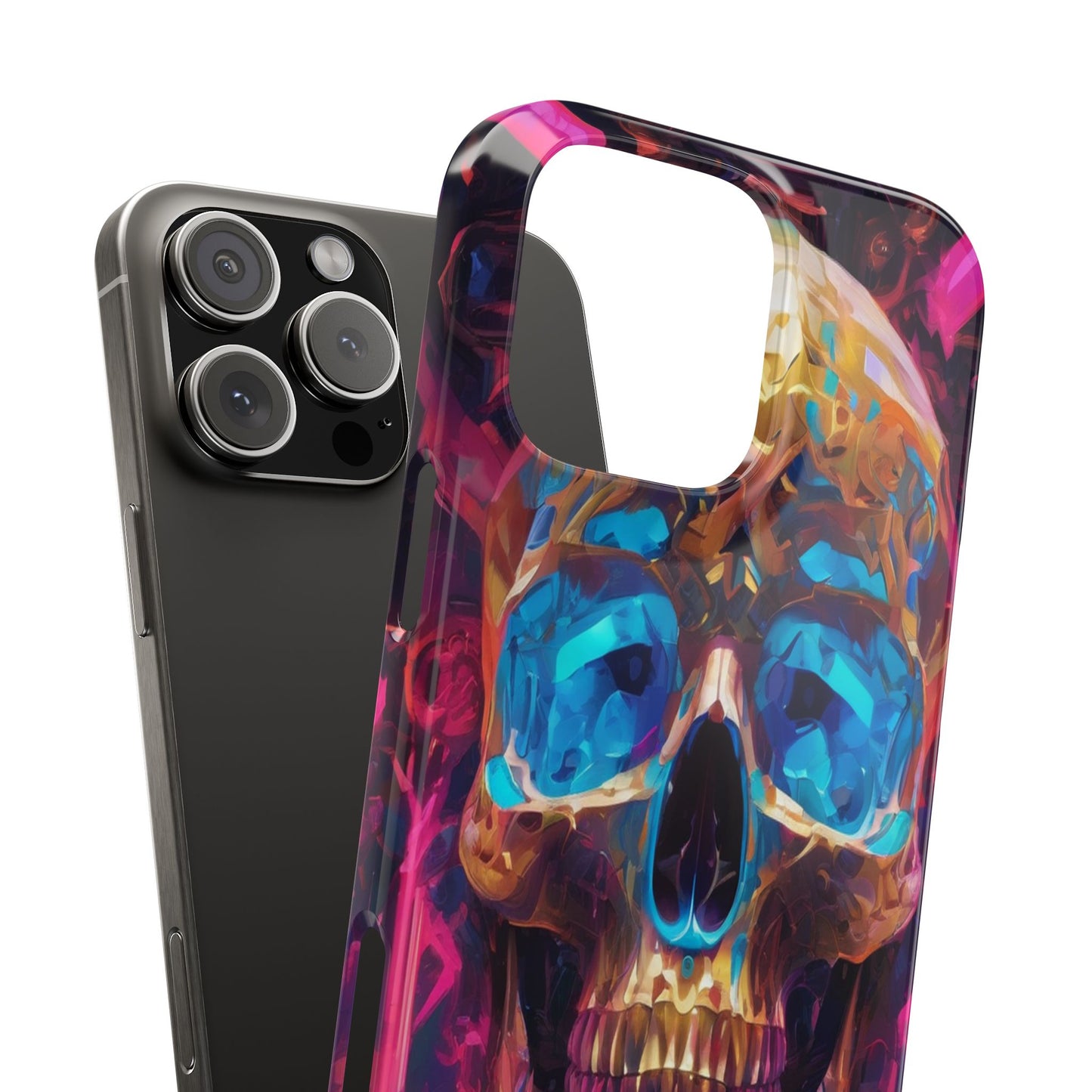 Slim Phone Case for iPhone 16 – Glossy Lexan Shield