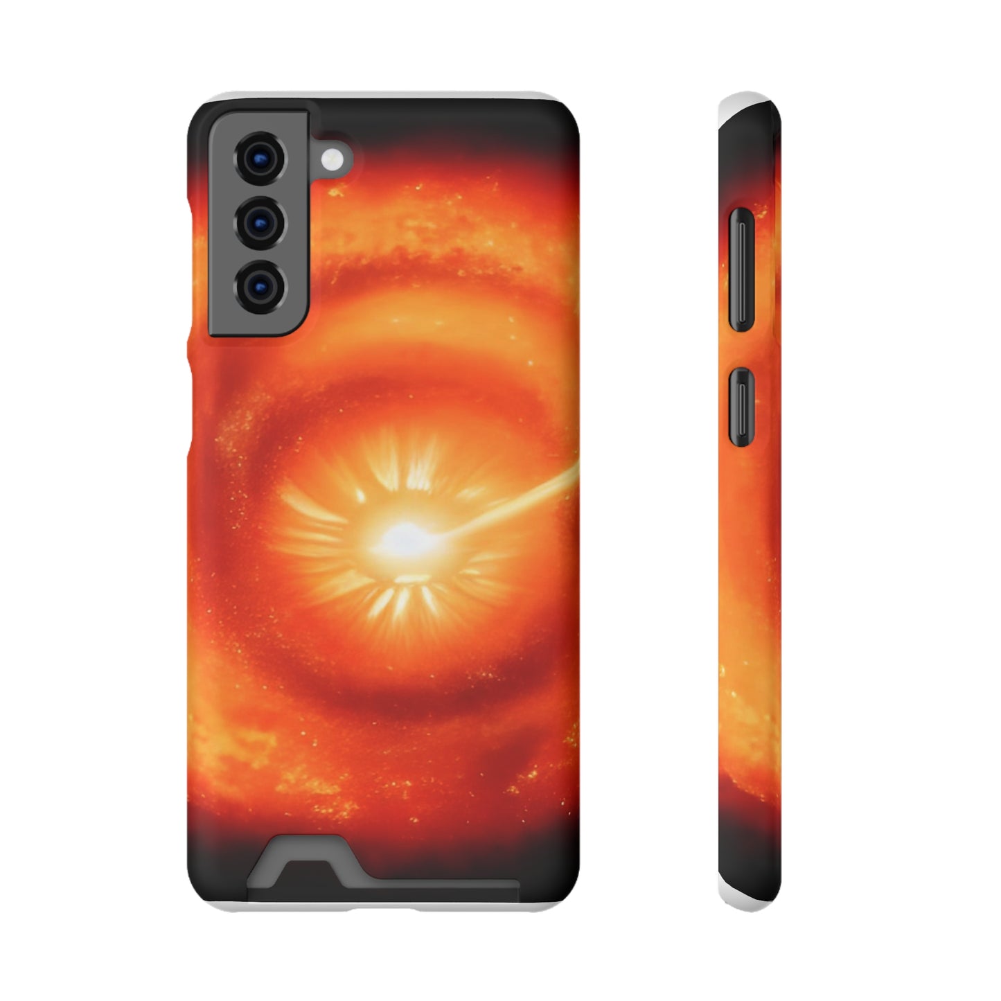 Neon Phone Case with Card Holder - MagSafe, Polycarbonate