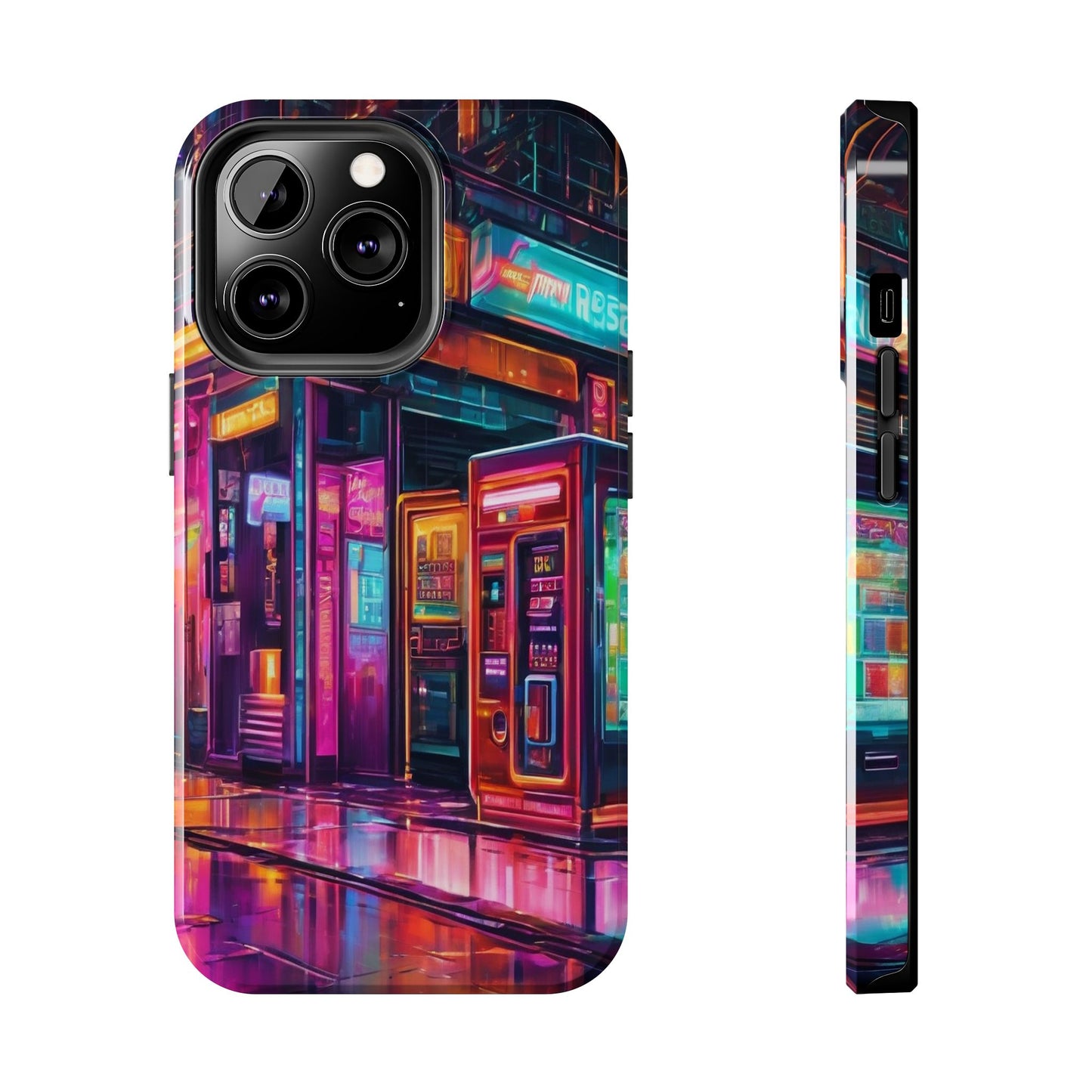 Tough Phone Case - 2-Piece, Impact-Resistant, Glossy Finish