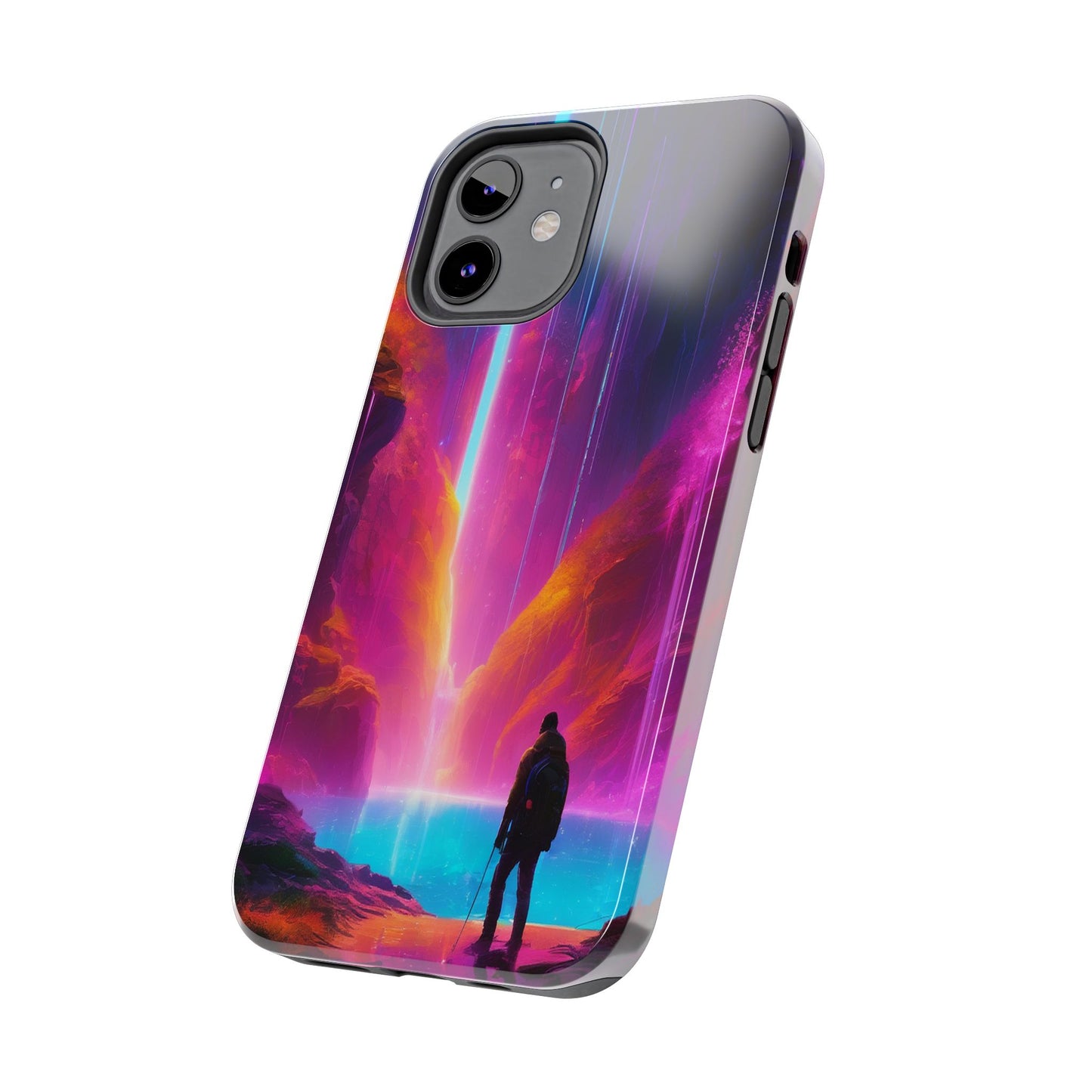 Tough Phone Case with TPU & PC Shell – Shockproof for iPhone/Samsung