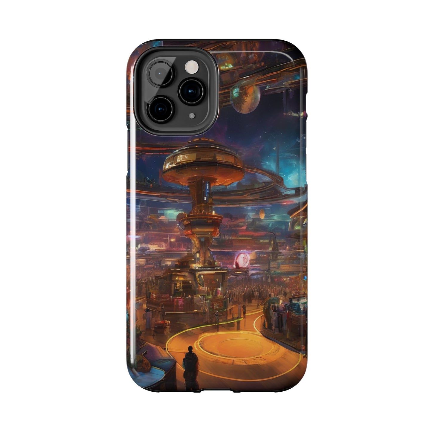 Tough Phone Case - 2-Piece Impact-Resistant Glossy Shield