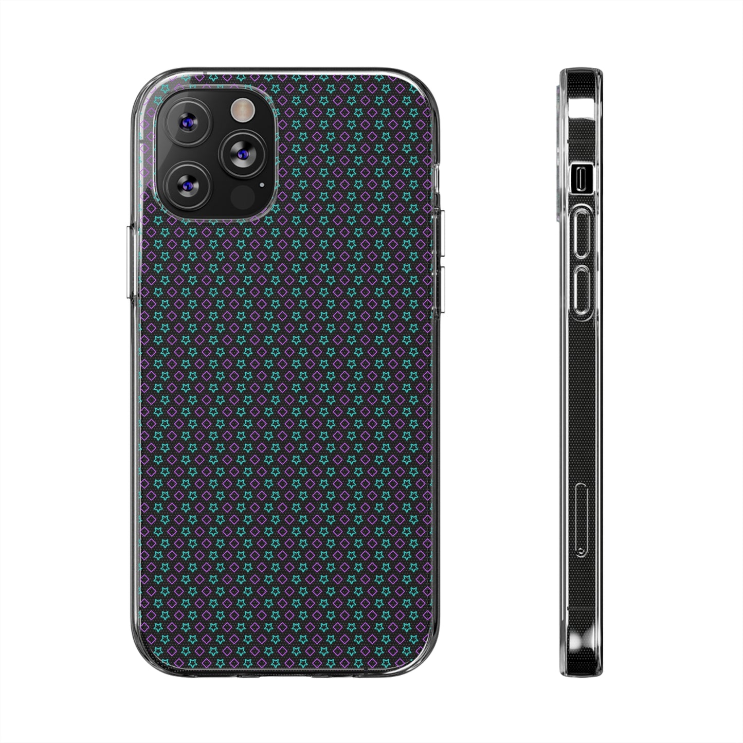 Clear Silicone Phone Case - Slim, Durable with Open Ports