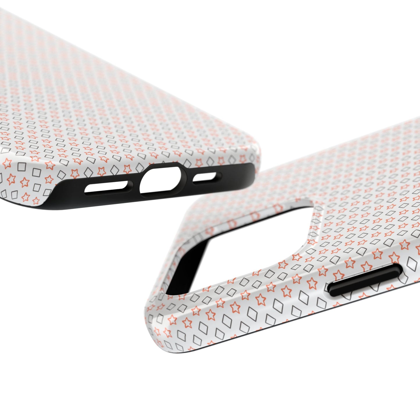 Neon Rugged Phone Case - 2-Piece TPU/PC, Wireless Charging