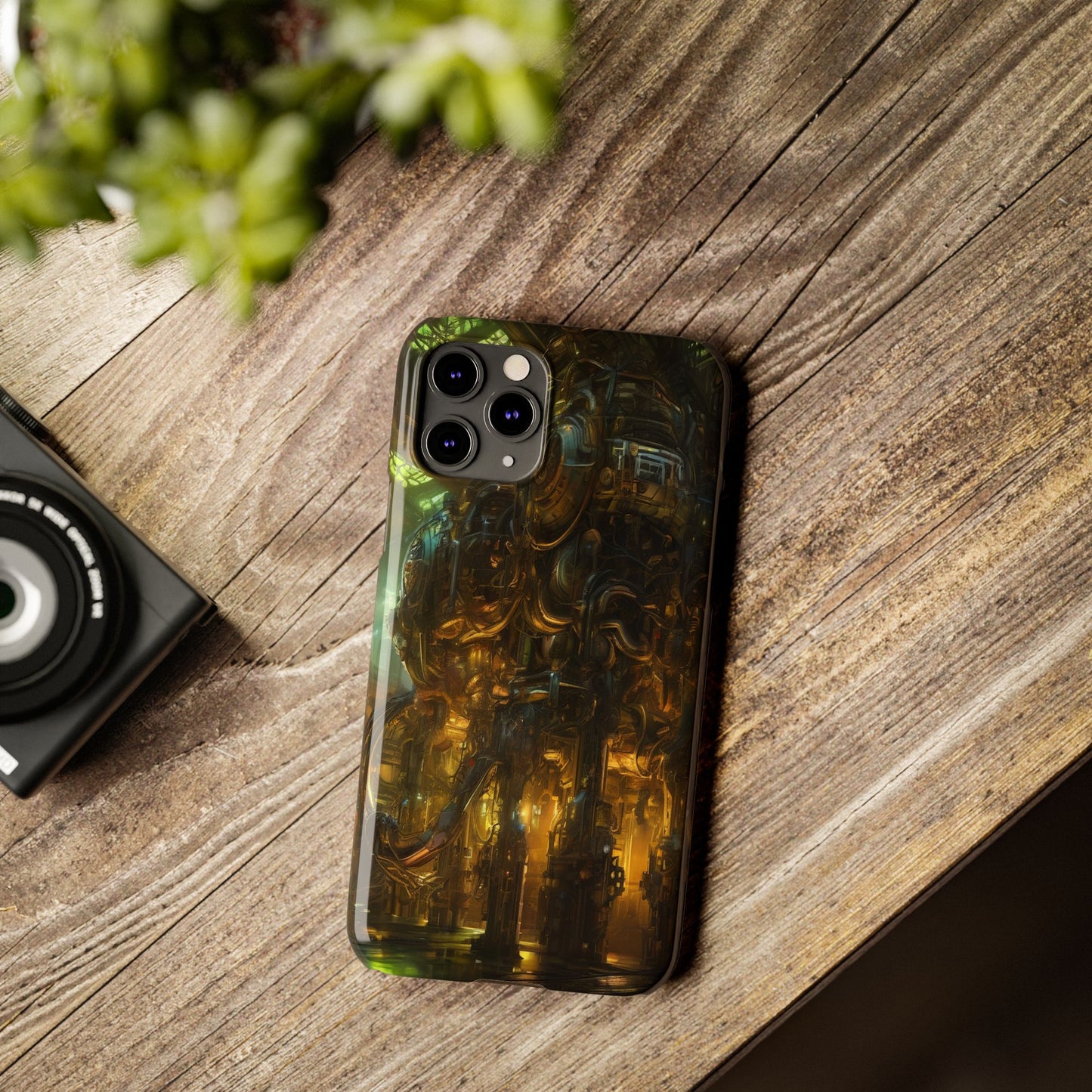 Slim Phone Case for iPhone 16 - Glossy Ultra-Thin Polycarbonate