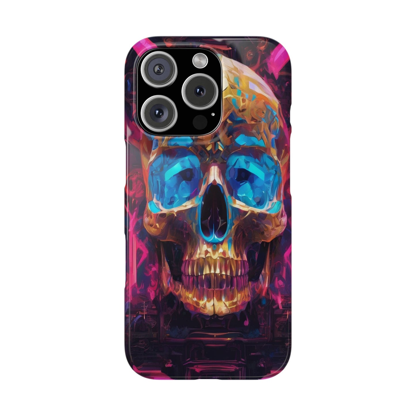 Slim Phone Case for iPhone 16 – Glossy Lexan Shield