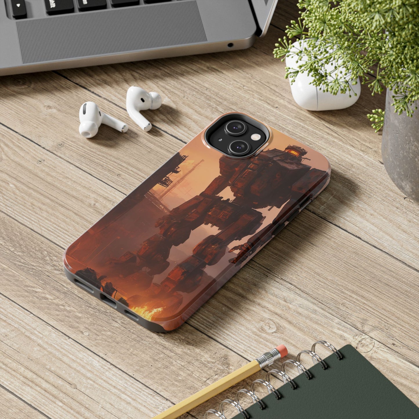 Tough Phone Case - Impact-Resistant, 2-Piece TPU/PC