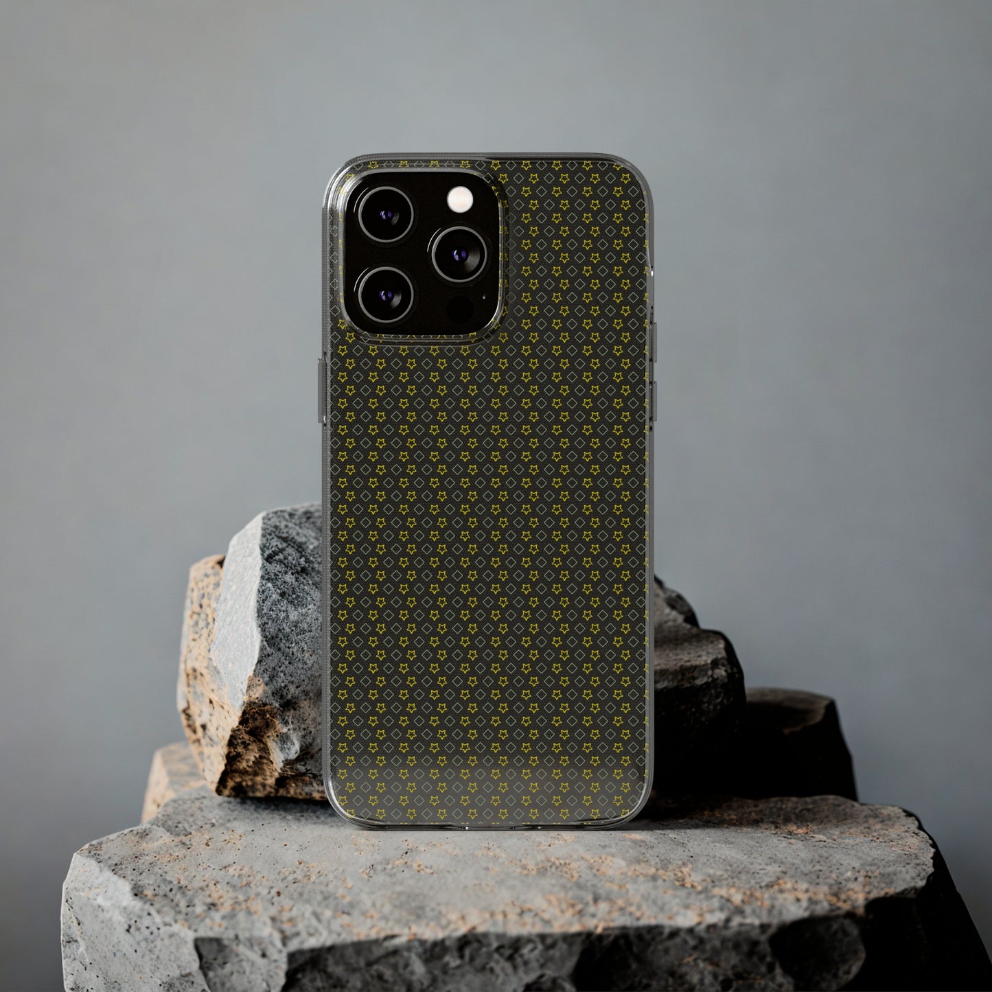 Clear Silicone Phone Case Slim Durable Open-Port Design