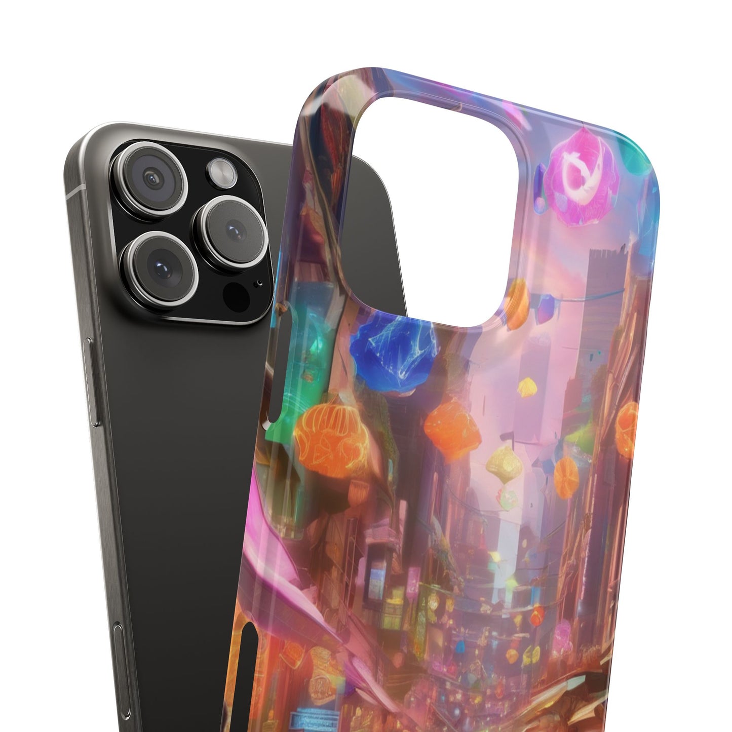 Ultra-Slim Glossy iPhone 16 Phone Case