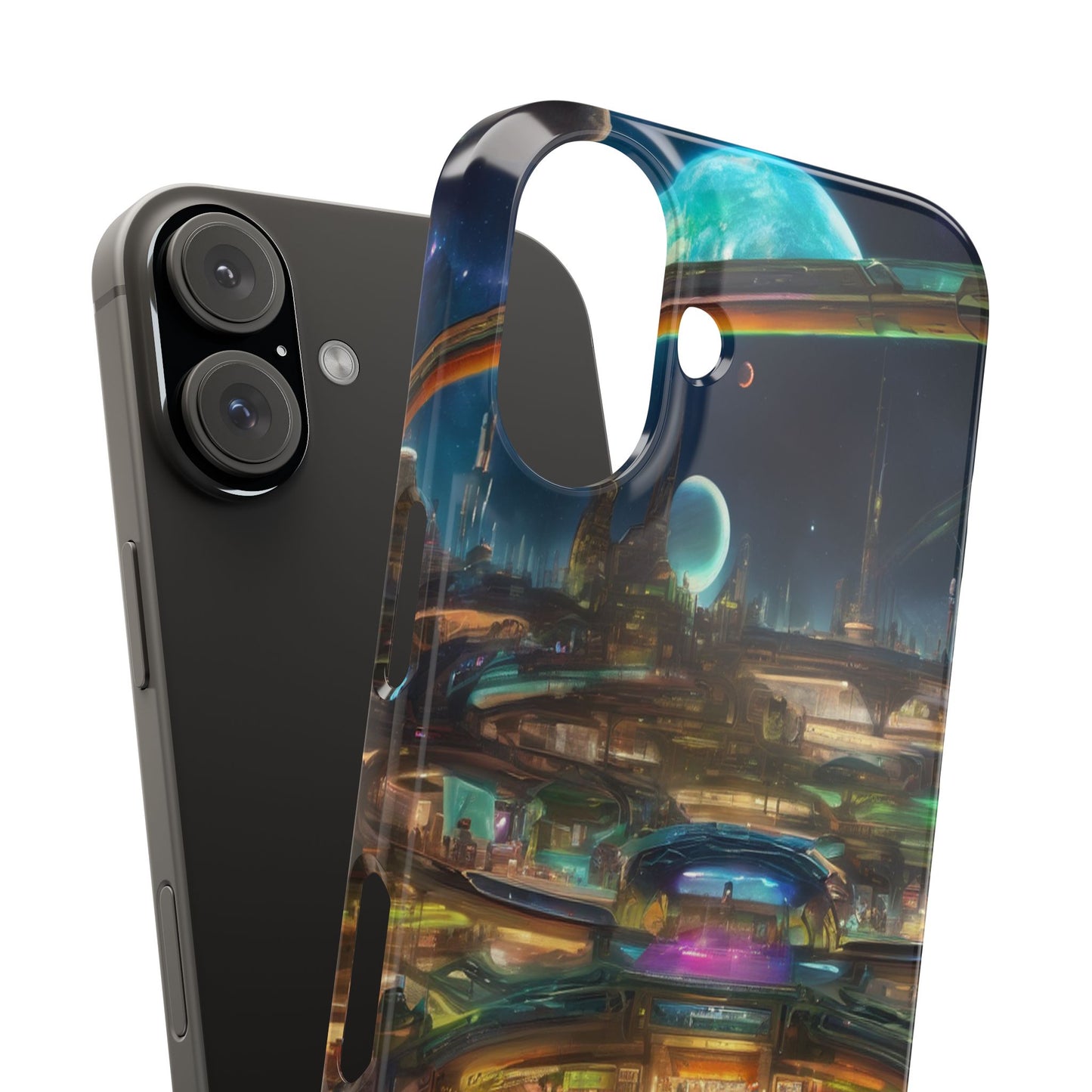 Ultra-Slim Lexan Phone Case for iPhone 16 – Glossy Finish