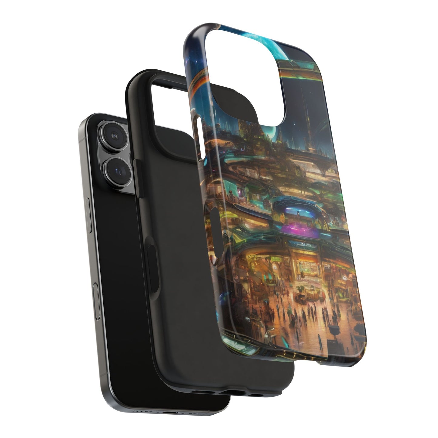 Tough Phone Case: Impact-Resistant Polycarbonate Shell, TPU-Lined
