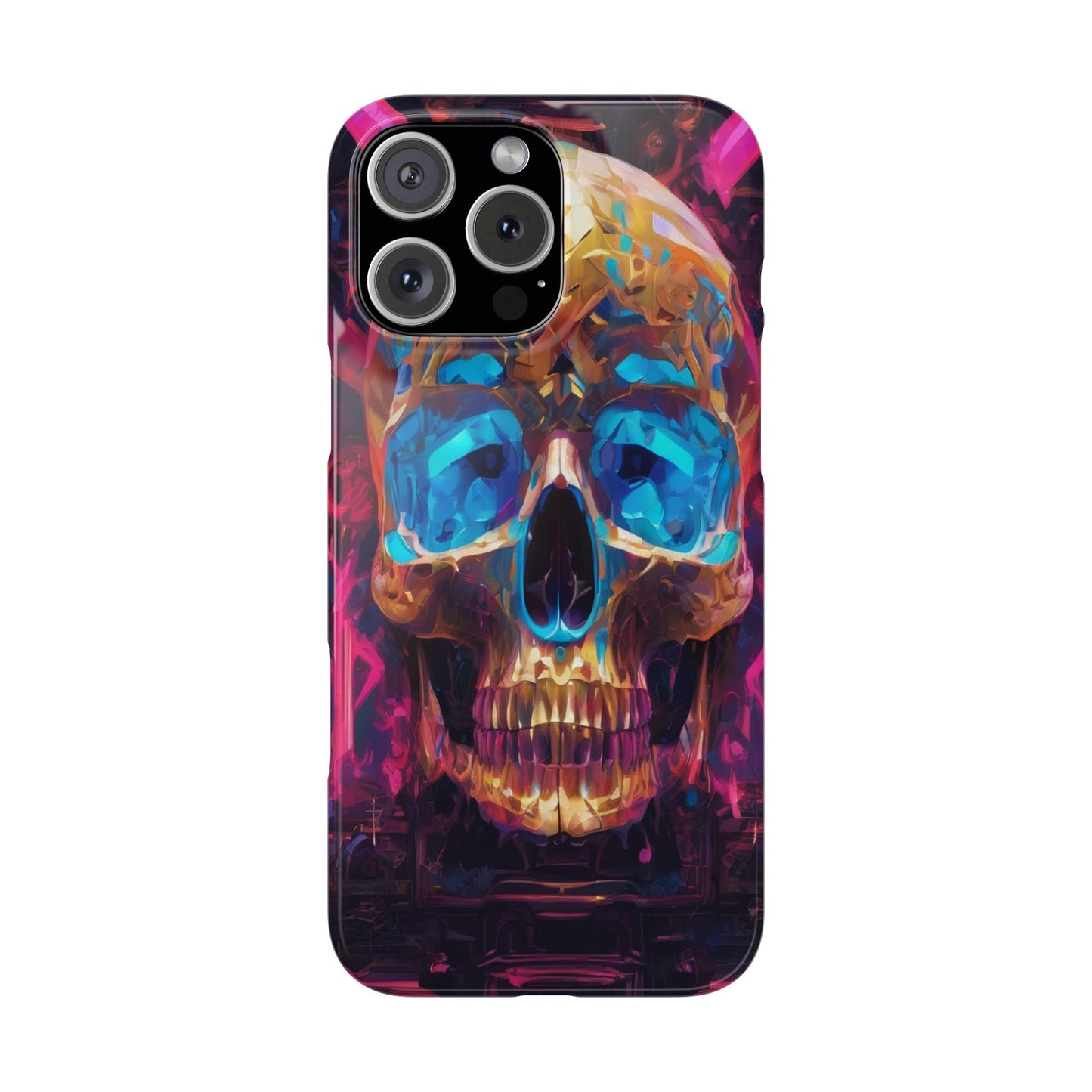 Slim Phone Case for iPhone 16 – Glossy Lexan Shield