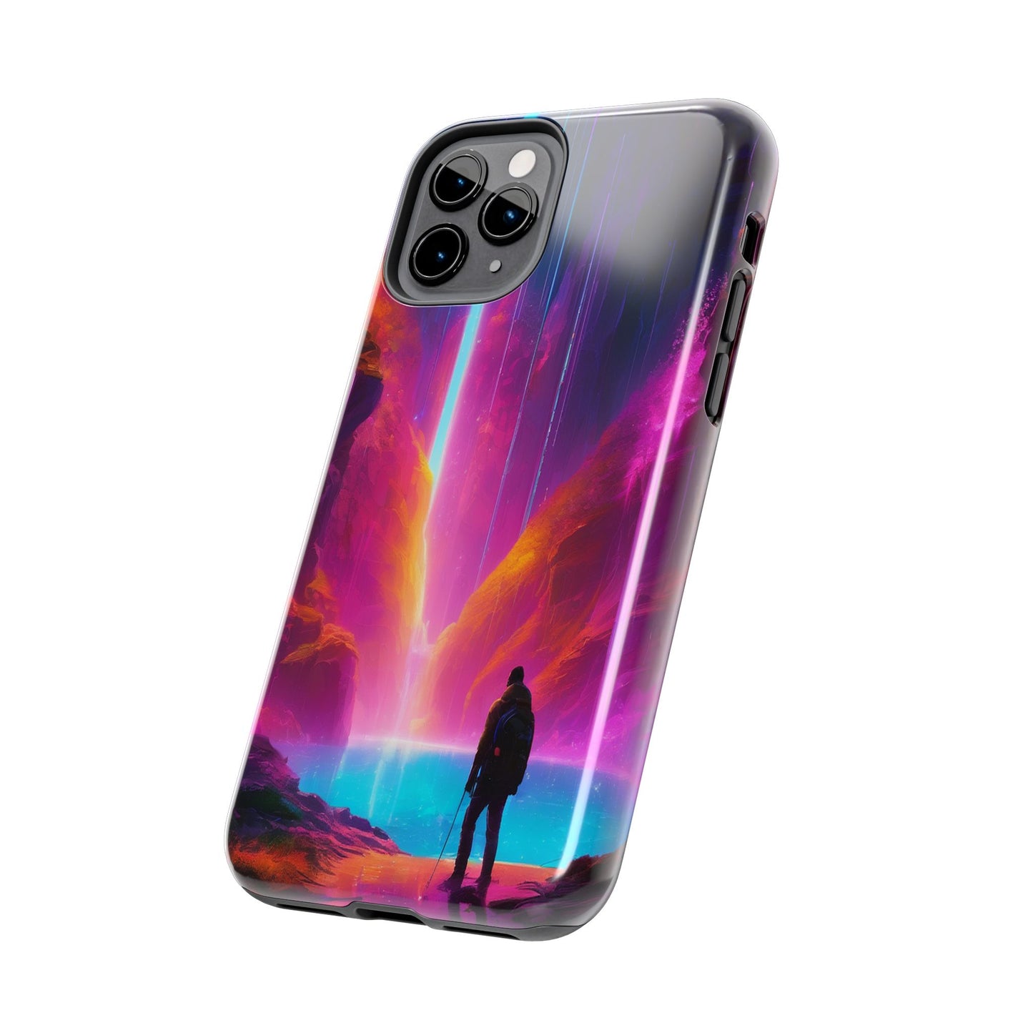Tough Phone Case with TPU & PC Shell – Shockproof for iPhone/Samsung