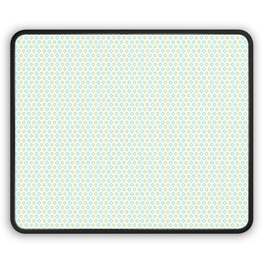 Neon Gaming Mouse Pad - 9x7in, 3mm Neoprene, Stitched Edges