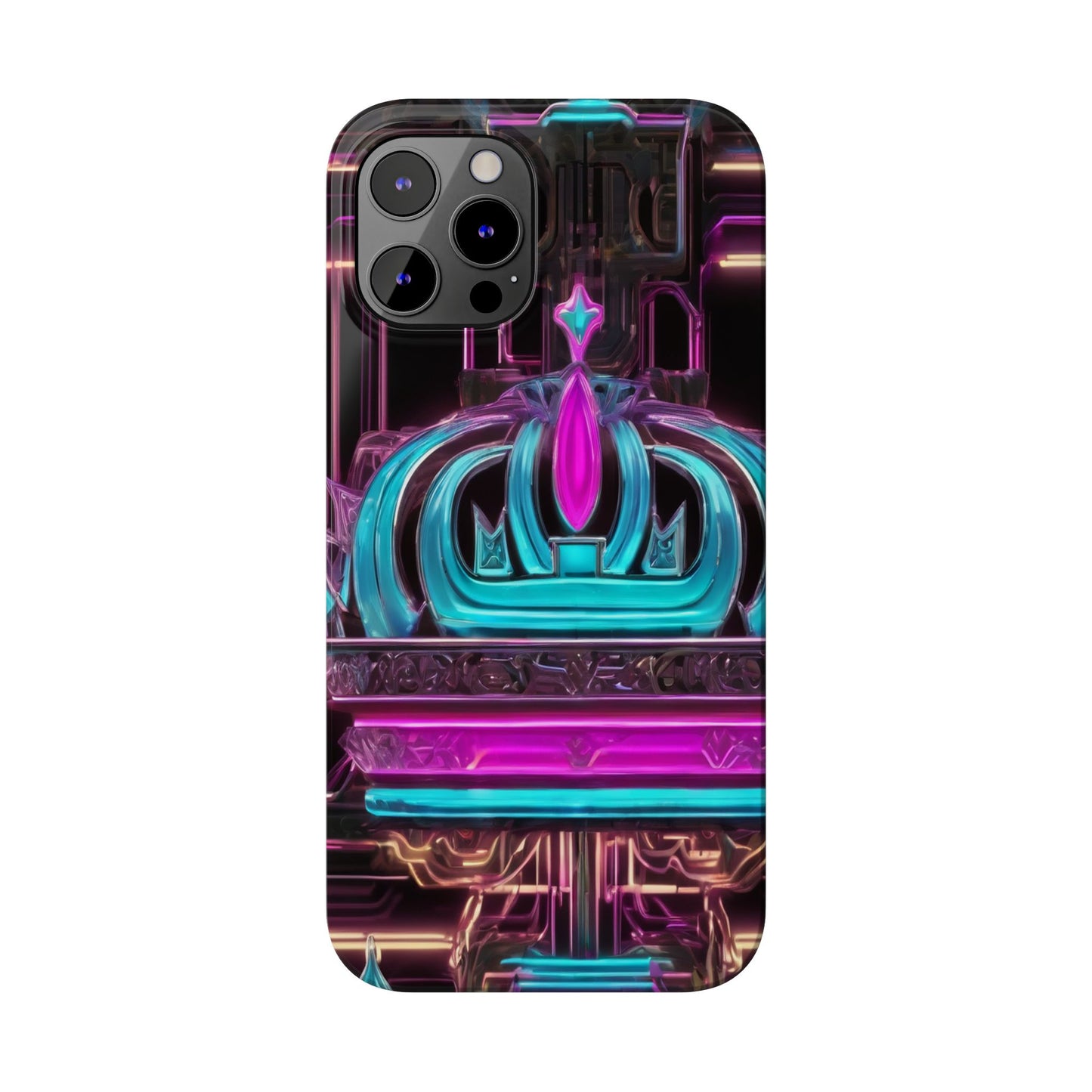 Slim Phone Case for iPhone 16 - Glossy, Lightweight, Impact-Resistant