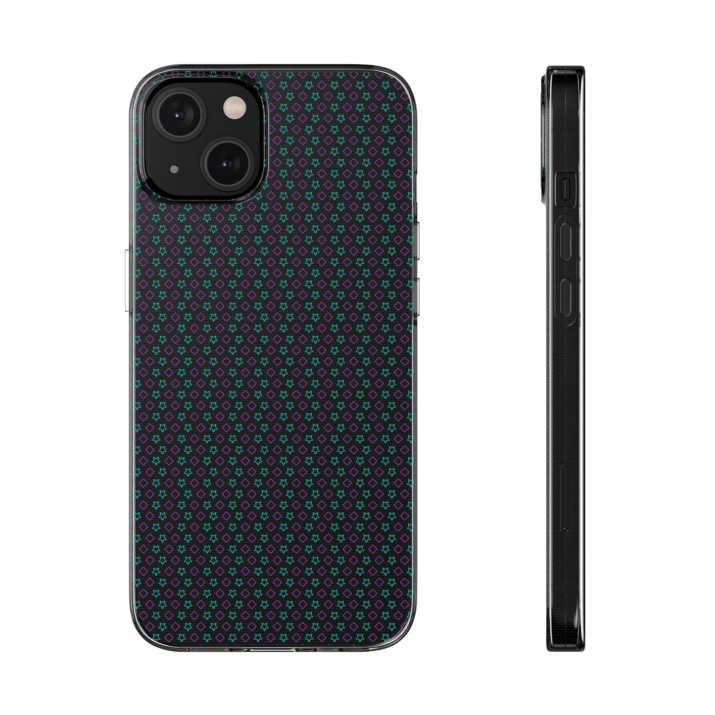 Clear Silicone Phone Case - Slim, Durable with Open Ports