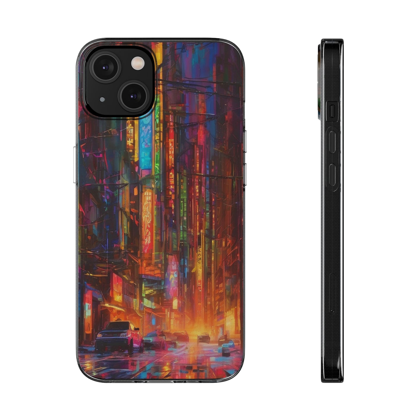 Clear Silicone Phone Case - Slim, Durable, Open-Port Design