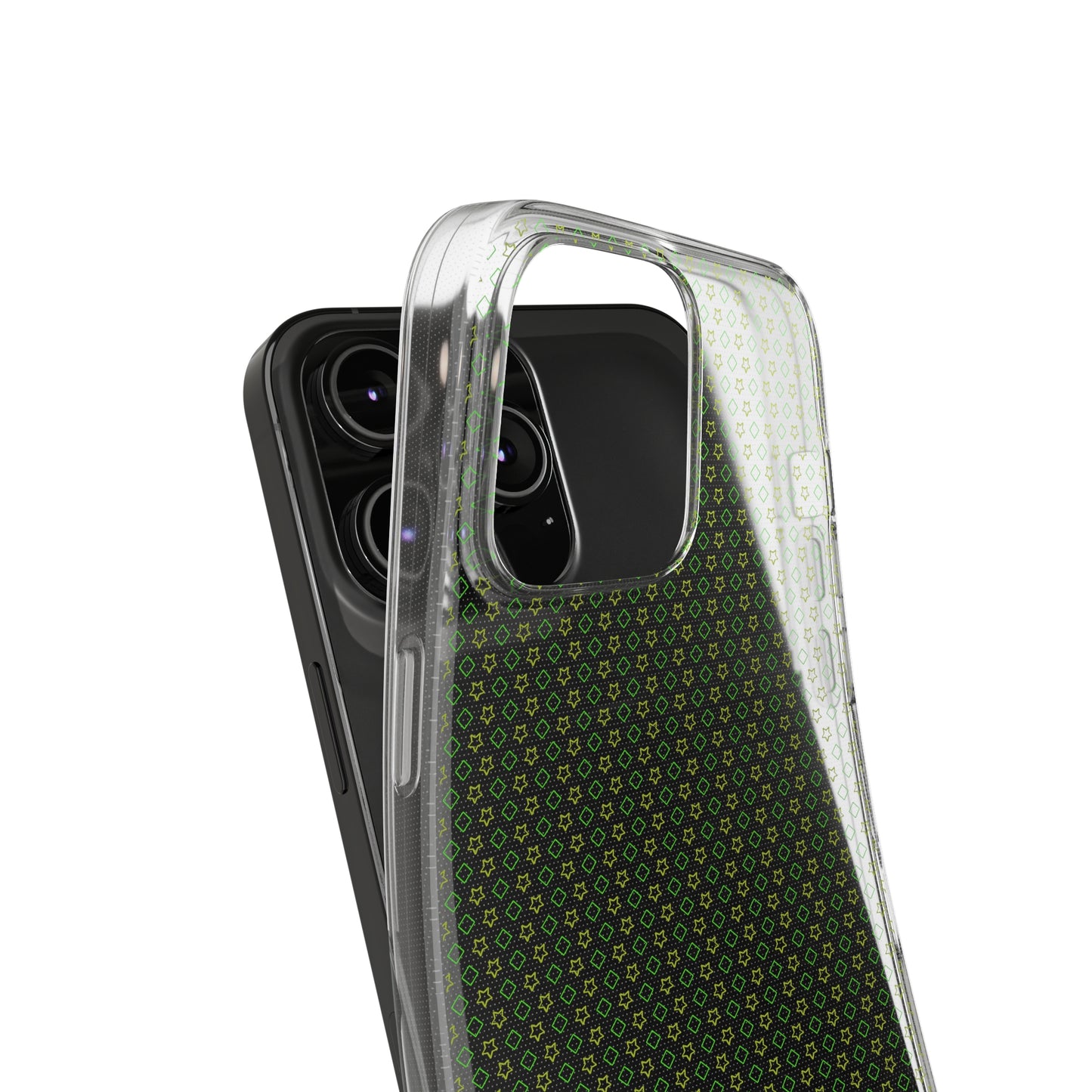 Clear Silicone Phone Case Slim Flexible Open-Port Design