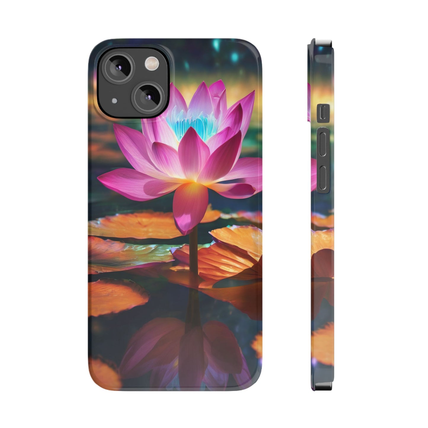 Slim Glossy Polycarbonate Phone Case for iPhone 16