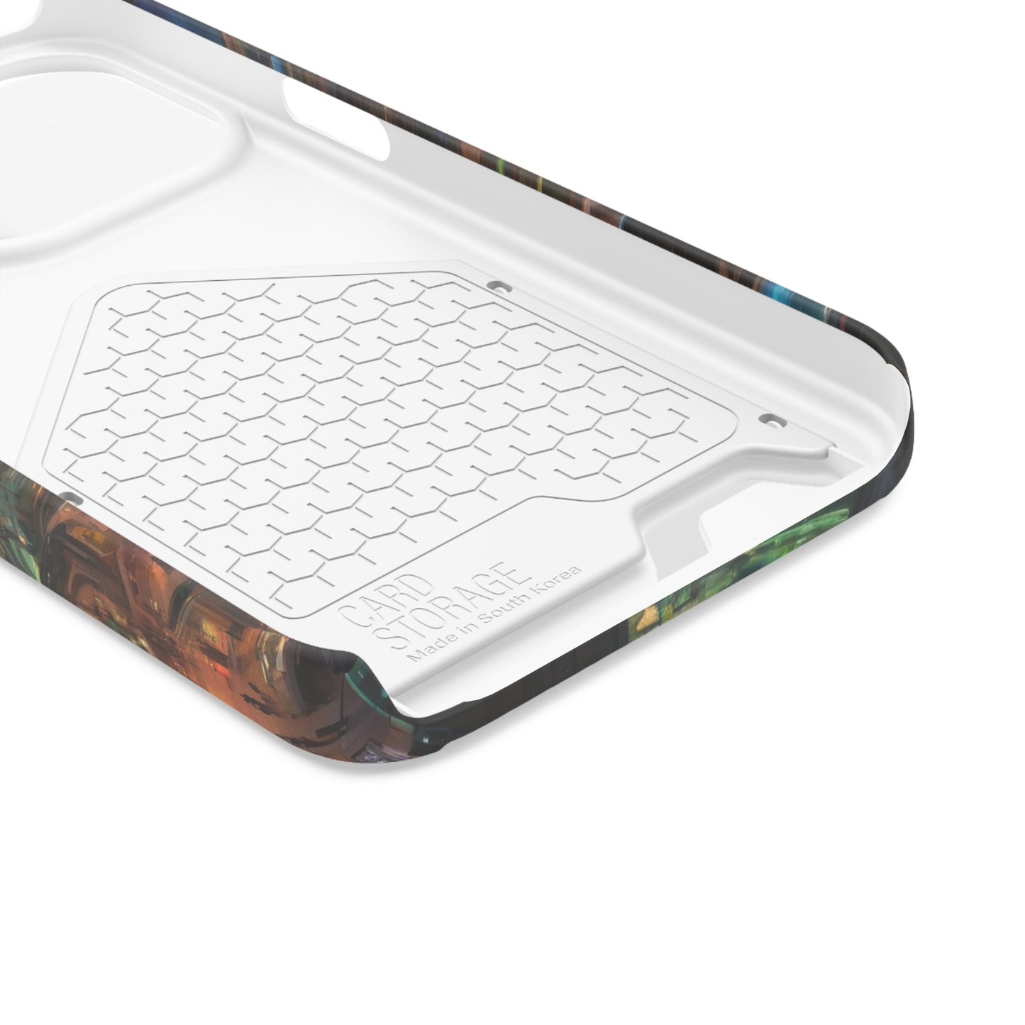 MagSafe Polycarbonate Phone Case with Card Holder - Glossy or Matte