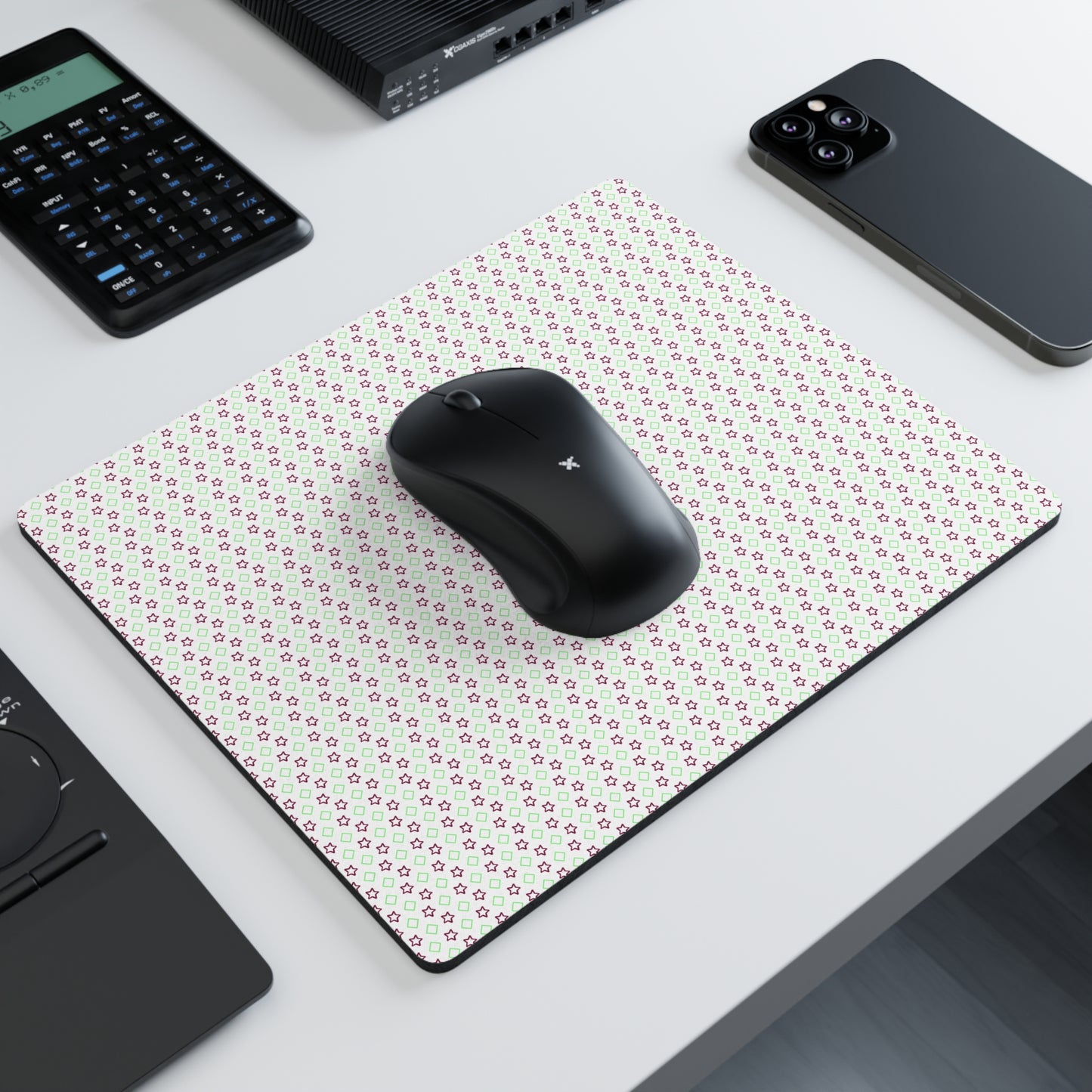 Custom Rectangular Mouse Pad - 9.3x7.8 in, Non-slip