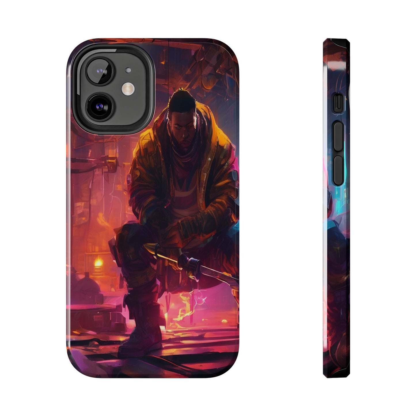 Tough Phone Case - Shockproof TPU & PC Shell for iPhone & Samsung