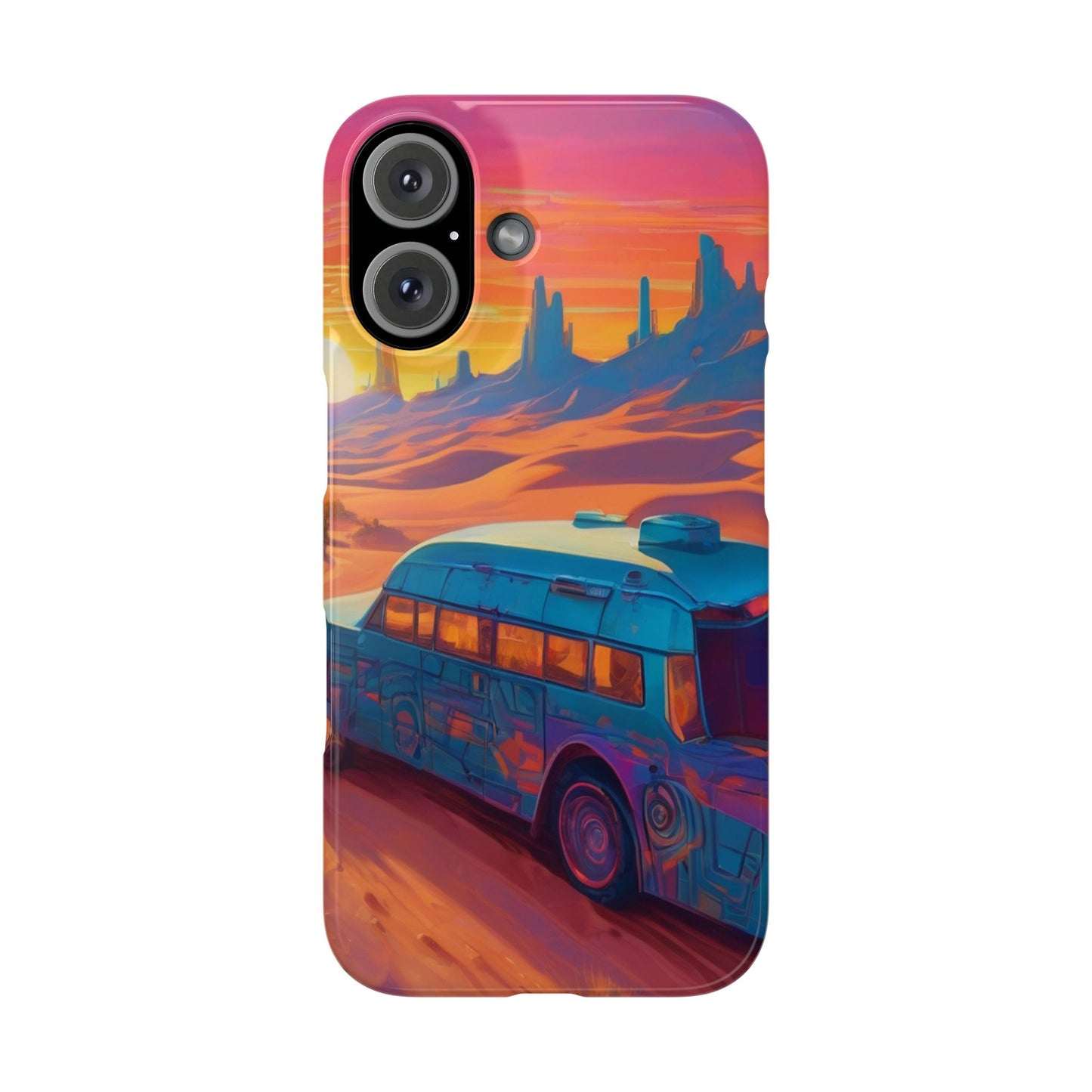 Slim Lexan Phone Case for iPhone 16 - Glossy & Ultra-Slim