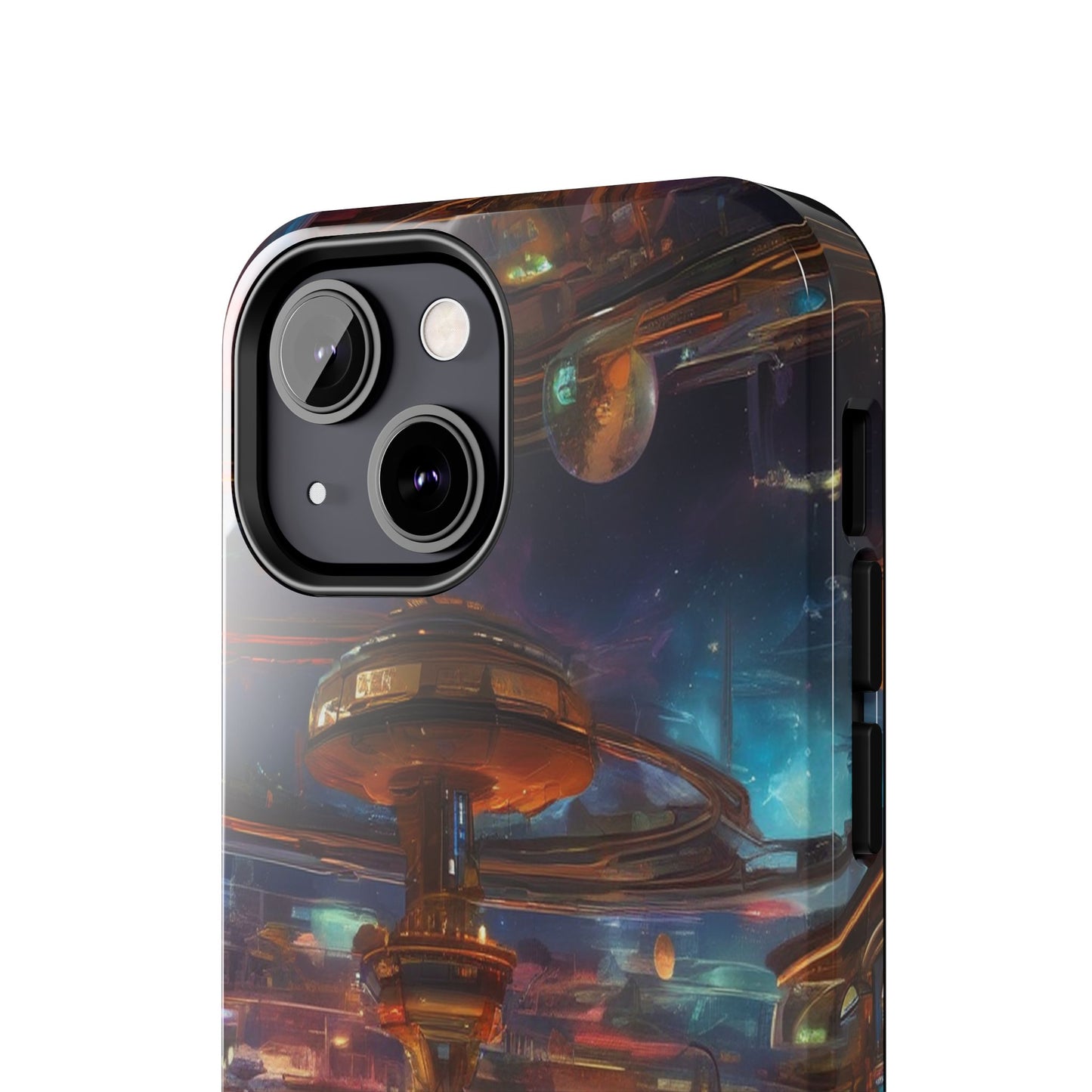 Tough Phone Case - 2-Piece Impact-Resistant Glossy Shield