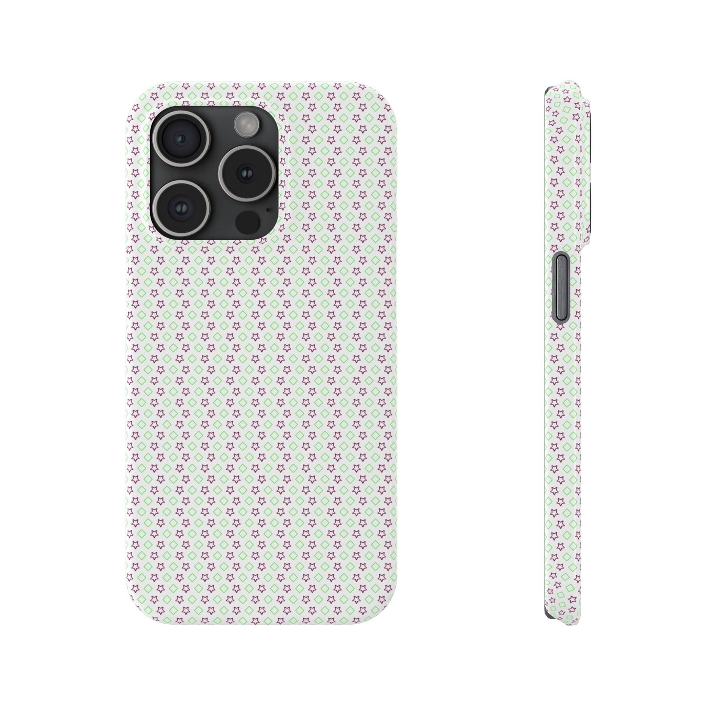 Slim Phone Case for iPhone 16 - Glossy Lexan, Ultra-Thin