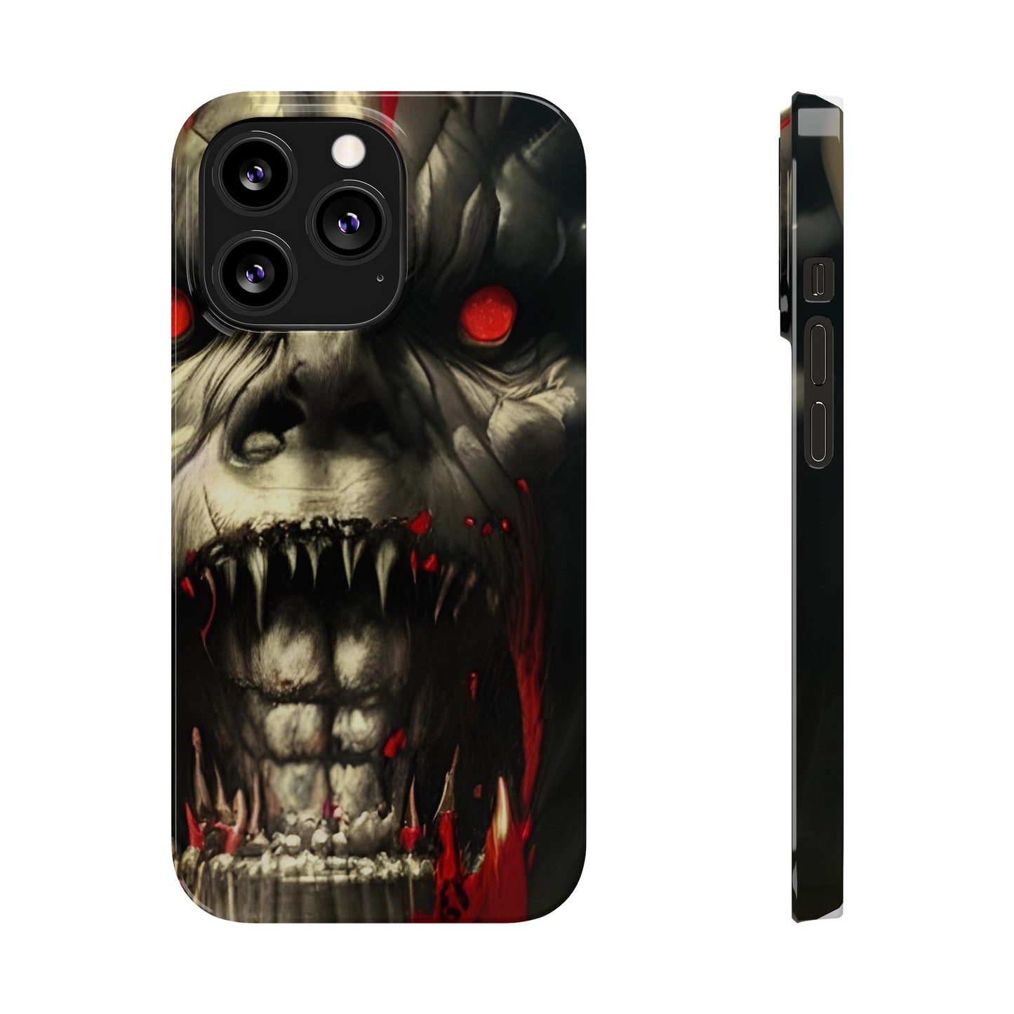 Slim Phone Case - Glossy Lexan PC, Ultra-Thin, Wireless Charging