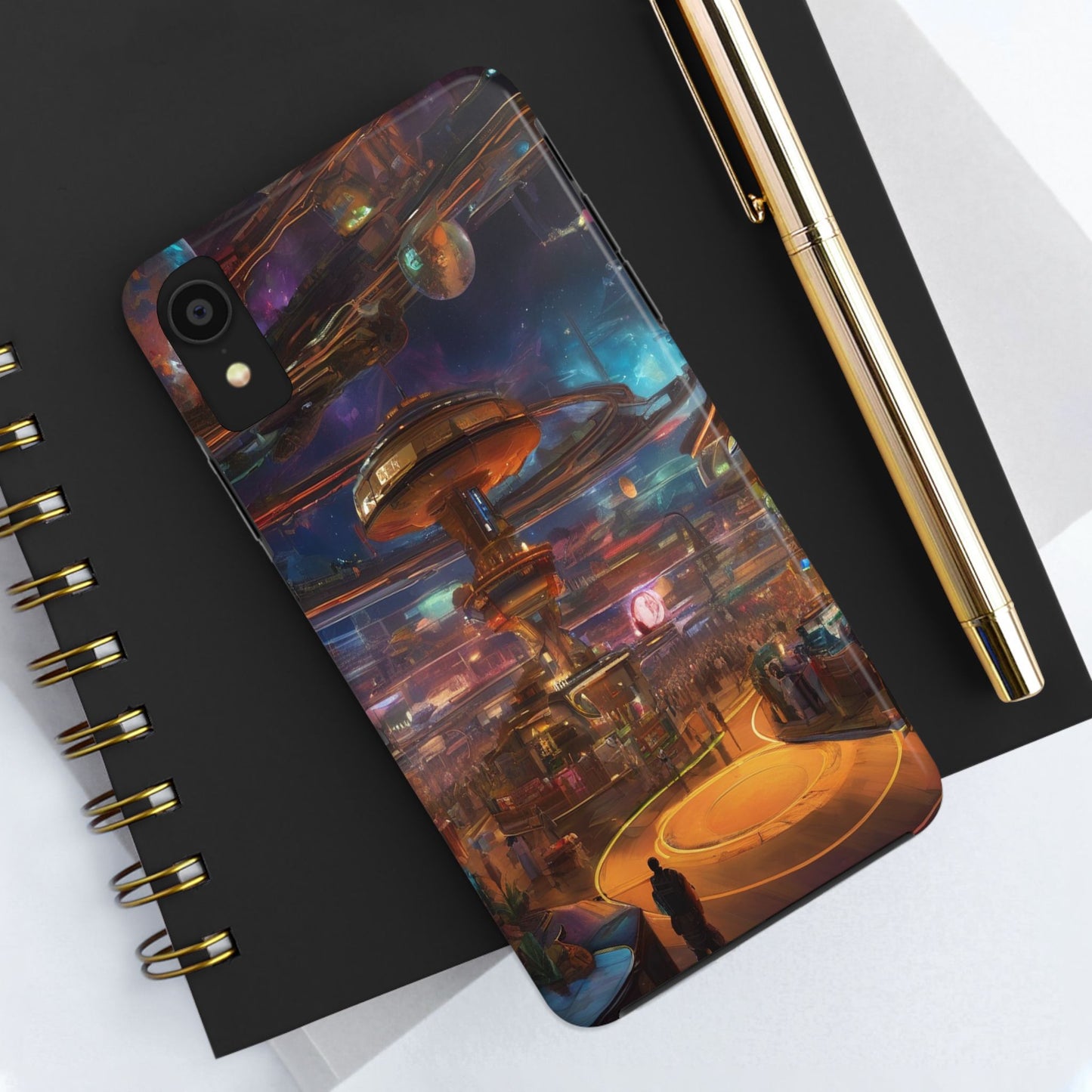 Tough Phone Case - 2-Piece Impact-Resistant Glossy Shield