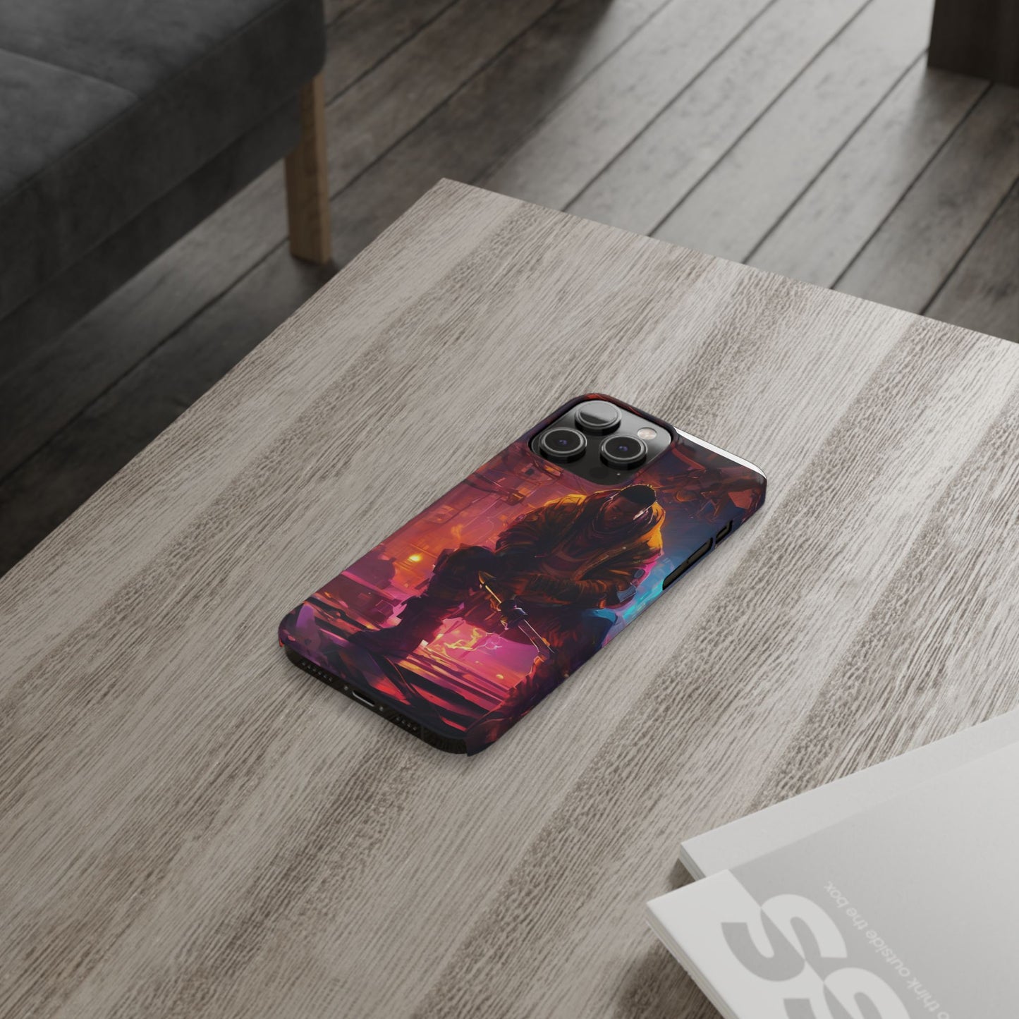 Slim Phone Case for iPhone 16 - Ultra-Thin, Glossy PC
