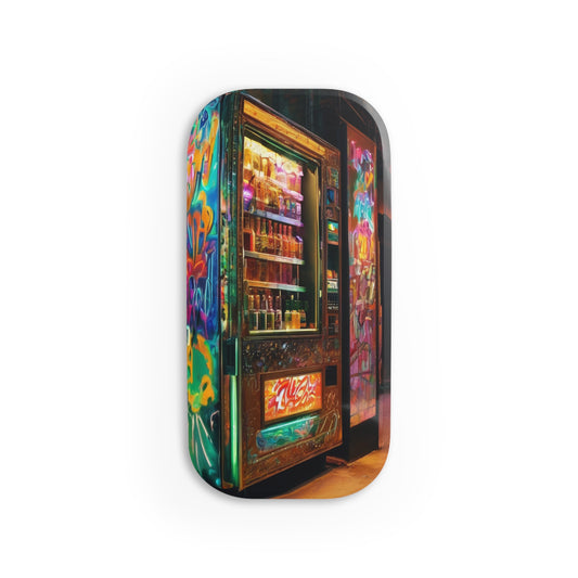 Phone Click-On Grip: Back-of-Phone Stand & Holder