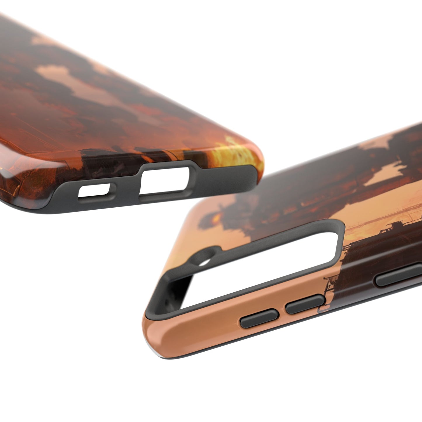 Tough Phone Case - Impact-Resistant, 2-Piece TPU/PC