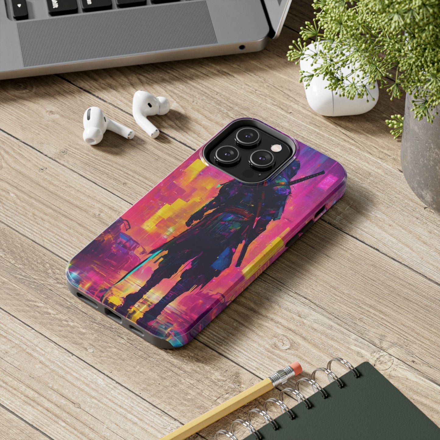 Rugged Phone Case - Impact-Resistant TPU/PC, iPhone & Samsung