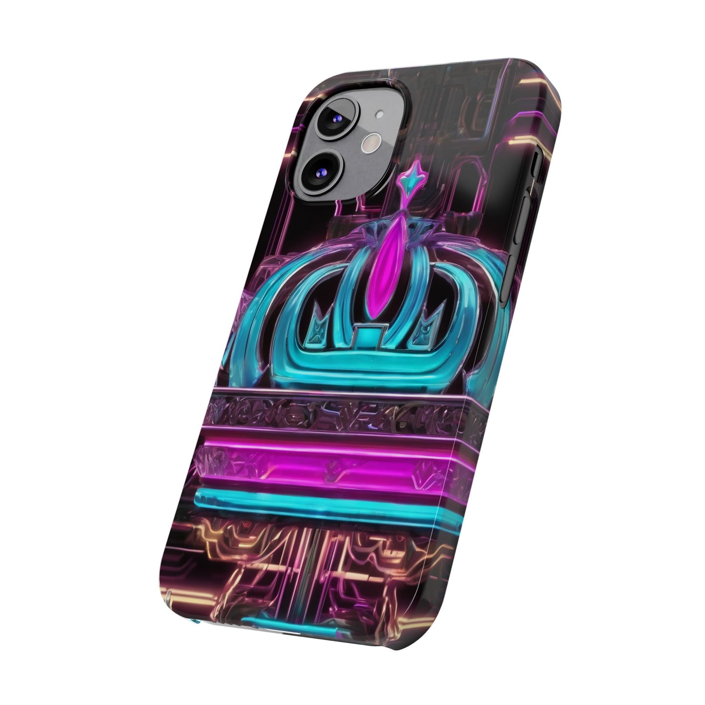Slim Phone Case for iPhone 16 - Glossy, Lightweight, Impact-Resistant