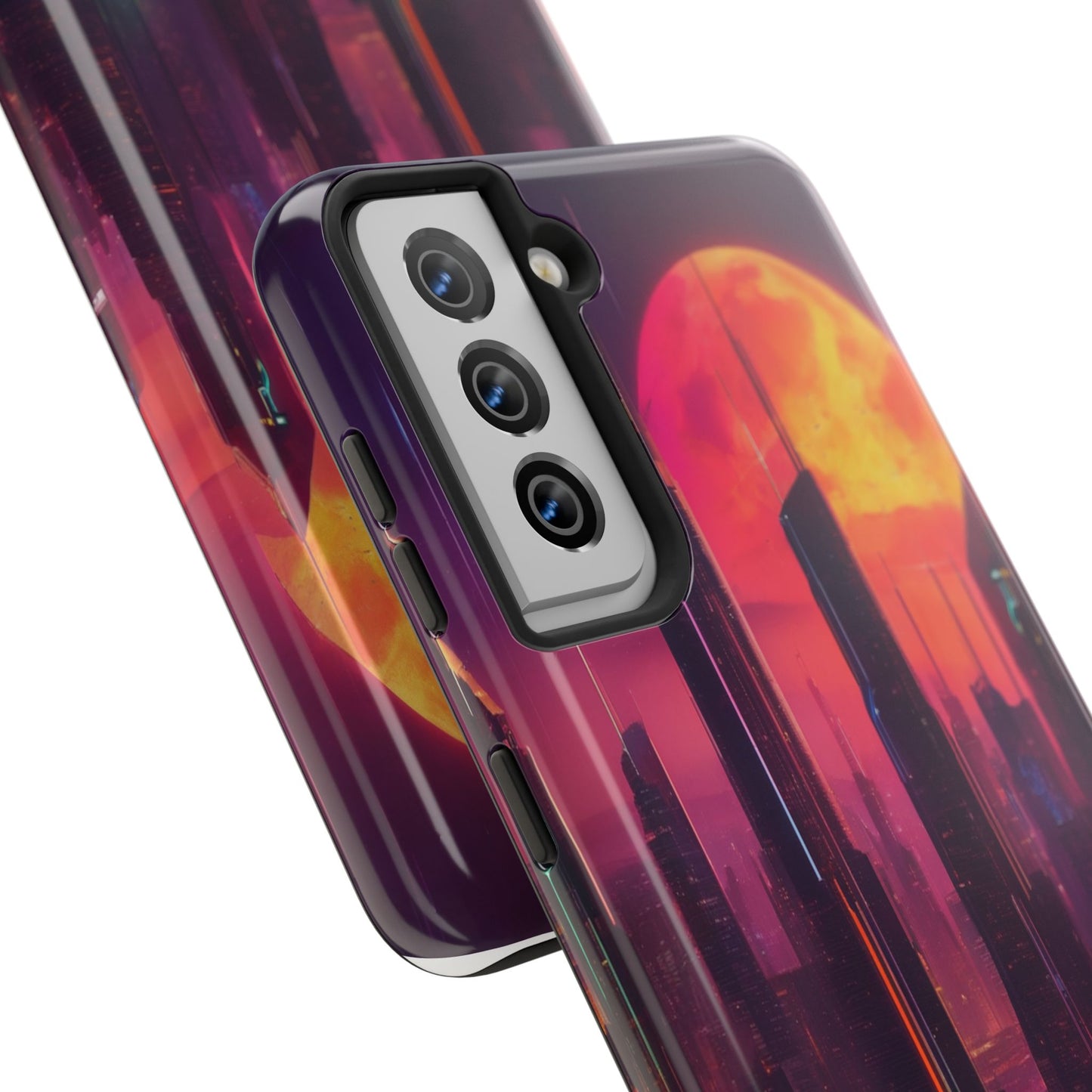 Tough Phone Case: Shockproof 2-Piece TPU/PC Shell