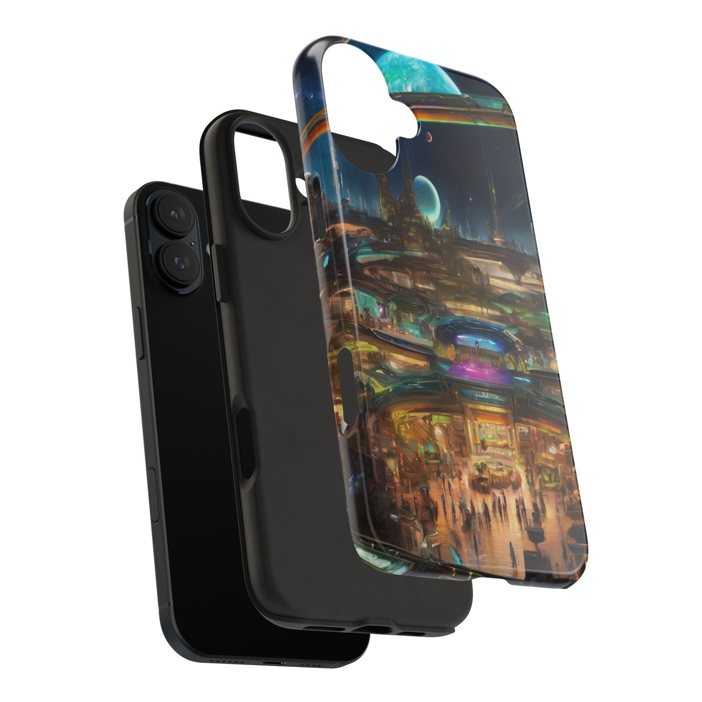 Tough Phone Case: Impact-Resistant Polycarbonate Shell, TPU-Lined