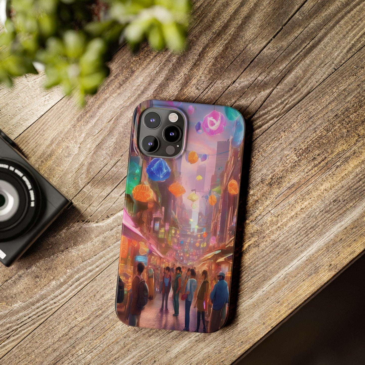 Ultra-Slim Glossy iPhone 16 Phone Case