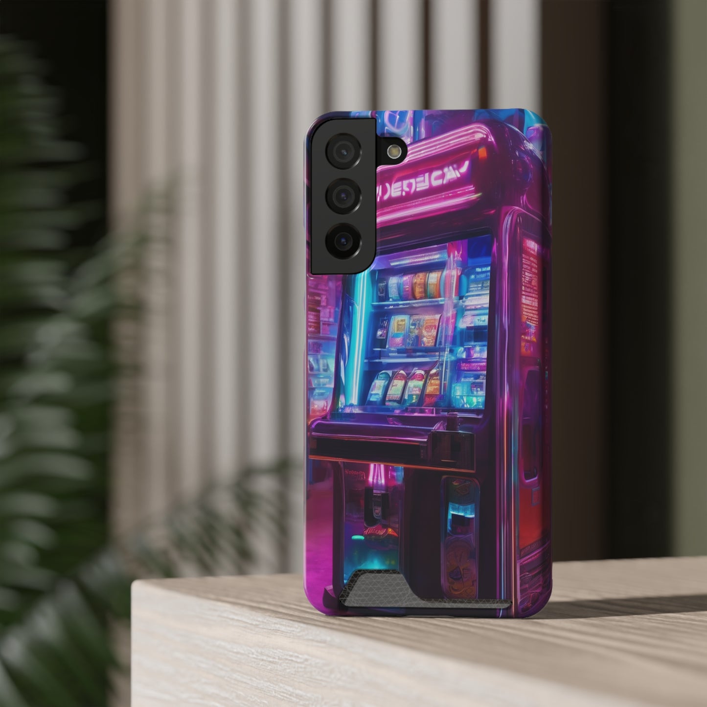 Phone Case with Card Holder – Glossy/Matte Polycarbonate