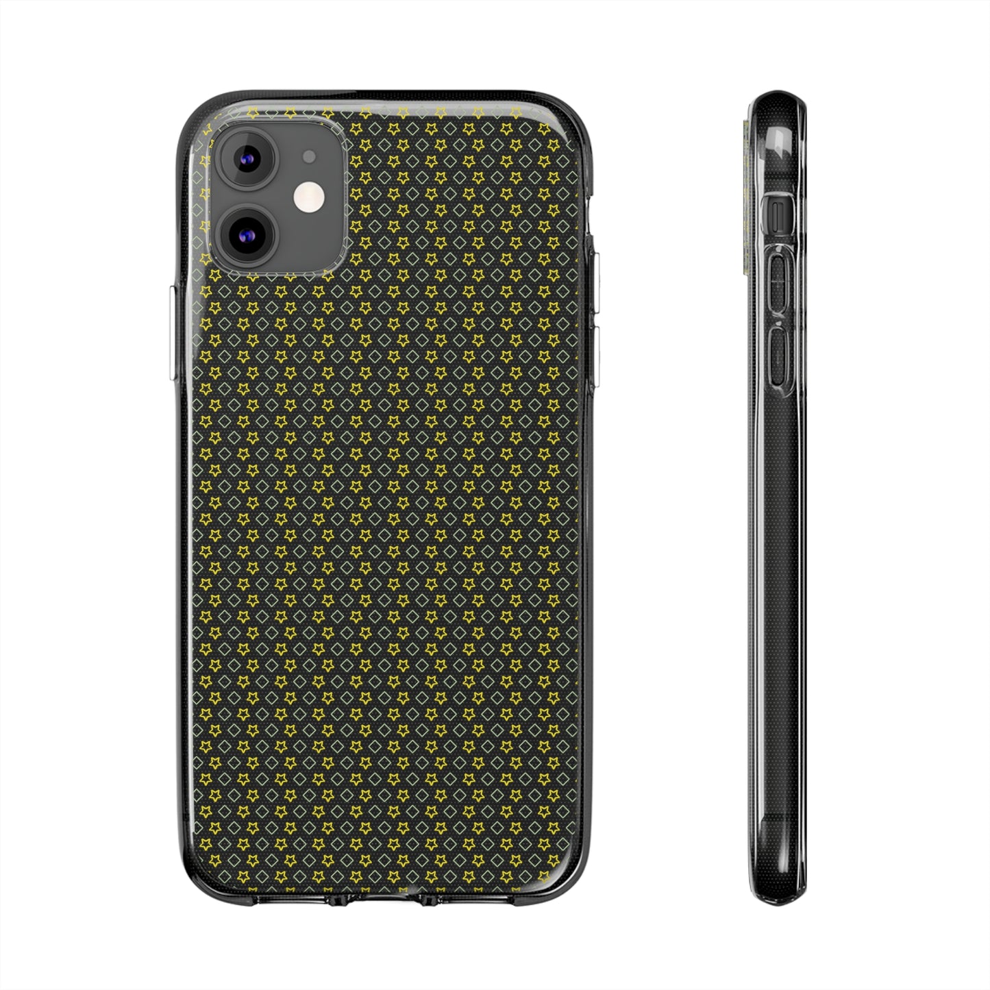 Clear Silicone Phone Case Slim Durable Open-Port Design