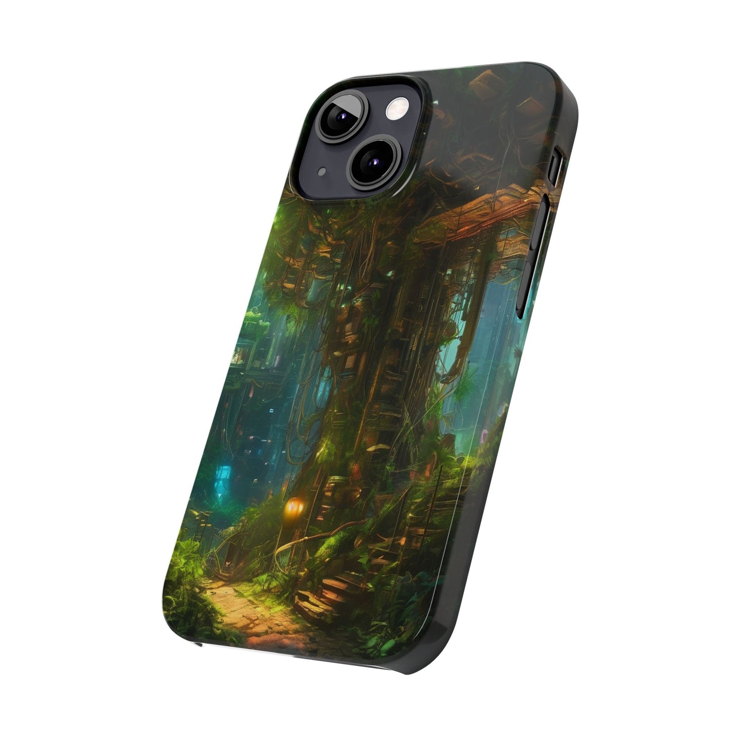 Neon Slim Phone Case for iPhone 16 Glossy Lexan
