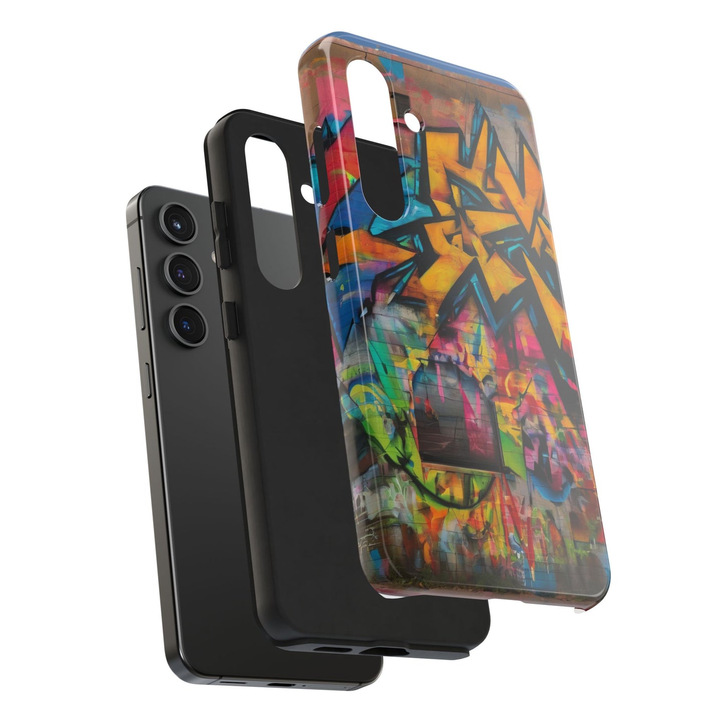 Rugged Phone Case - Impact-Resistant, Glossy Finish