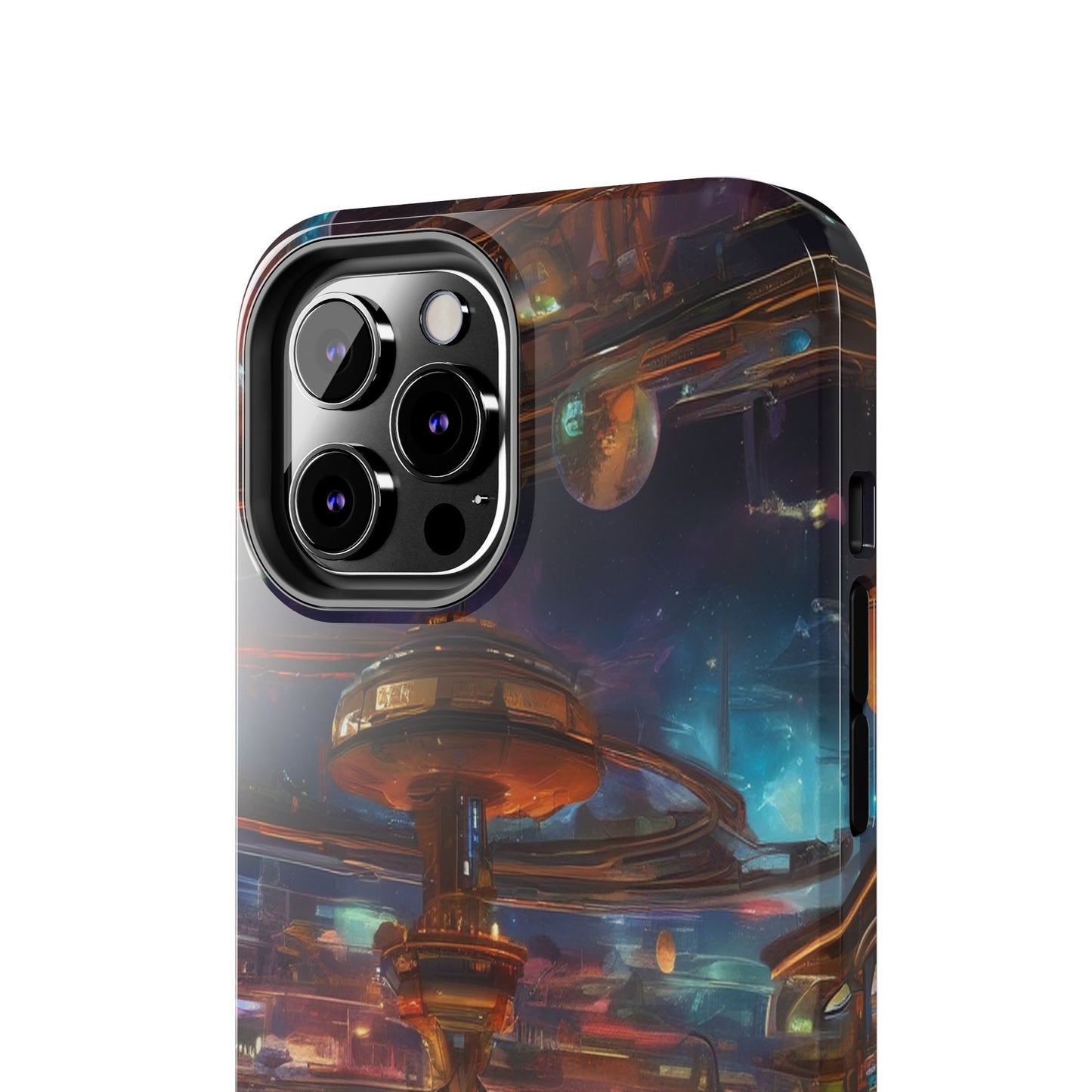 Tough Phone Case - 2-Piece Impact-Resistant Glossy Shield