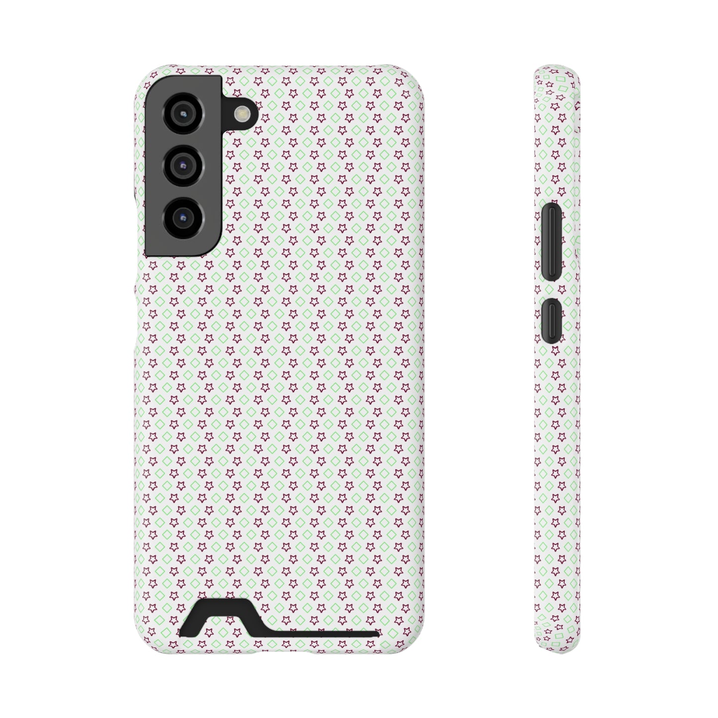 Neon Card-Holder Phone Case - Glossy/Matte Finish