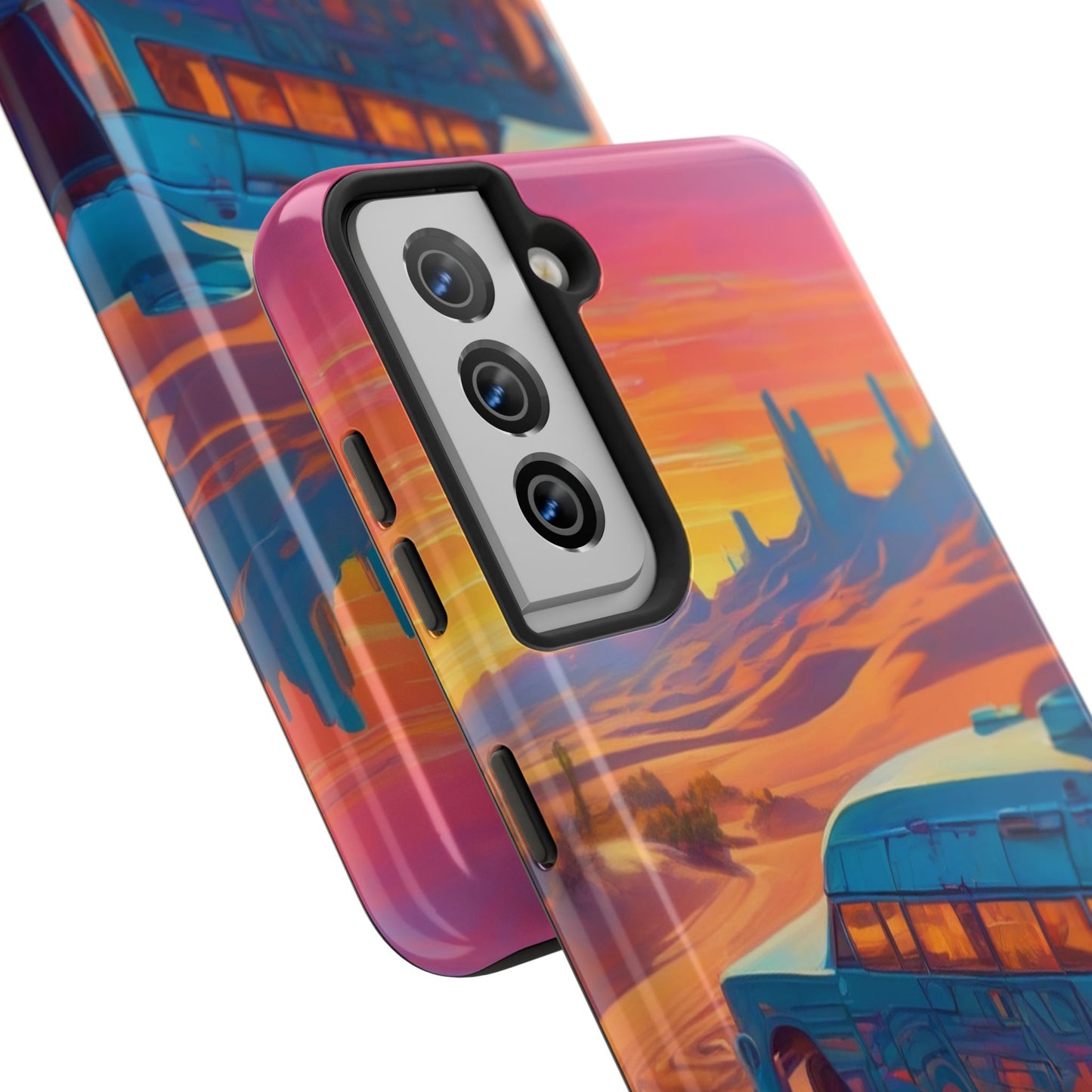 Neon Tough Phone Case - 2-Piece Armor for iPhone & Samsung