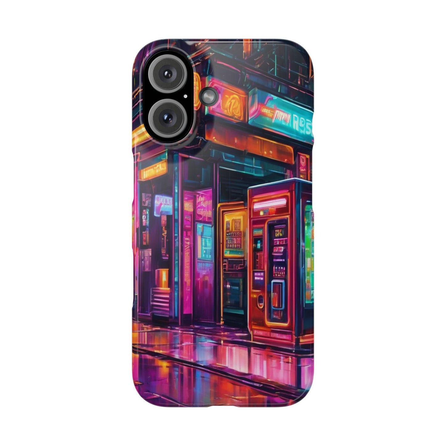 Ultra Slim iPhone 16 Phone Case - Glossy, Durable & Wireless Charging