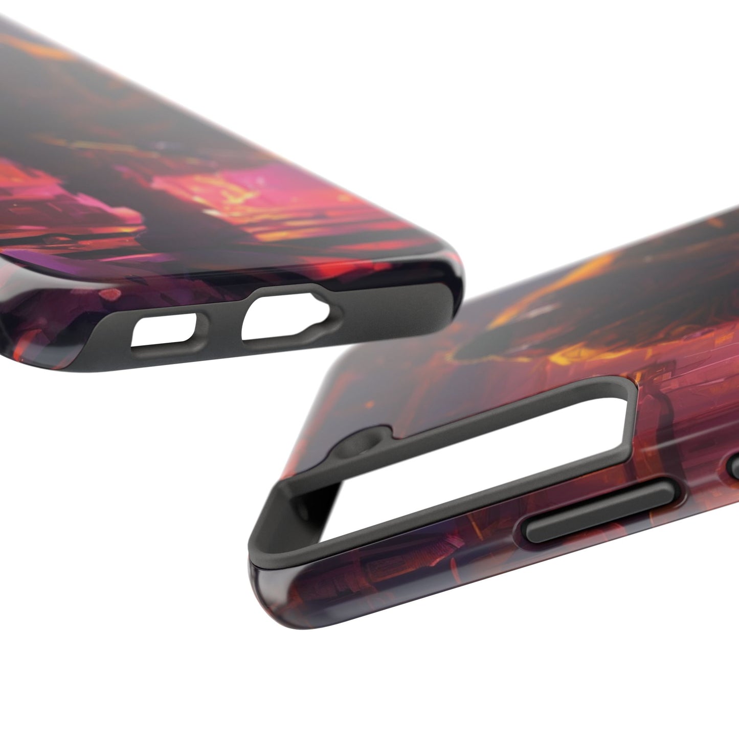 Tough Phone Case - Shockproof TPU & PC Shell for iPhone & Samsung