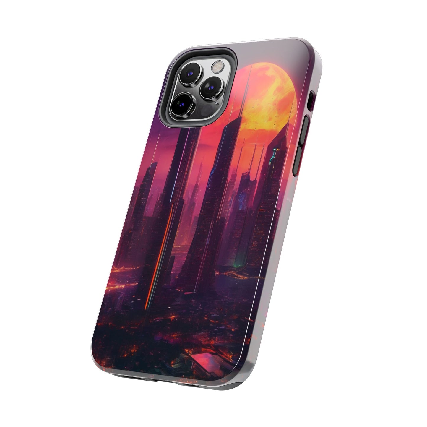 Tough Phone Case: Shockproof 2-Piece TPU/PC Shell