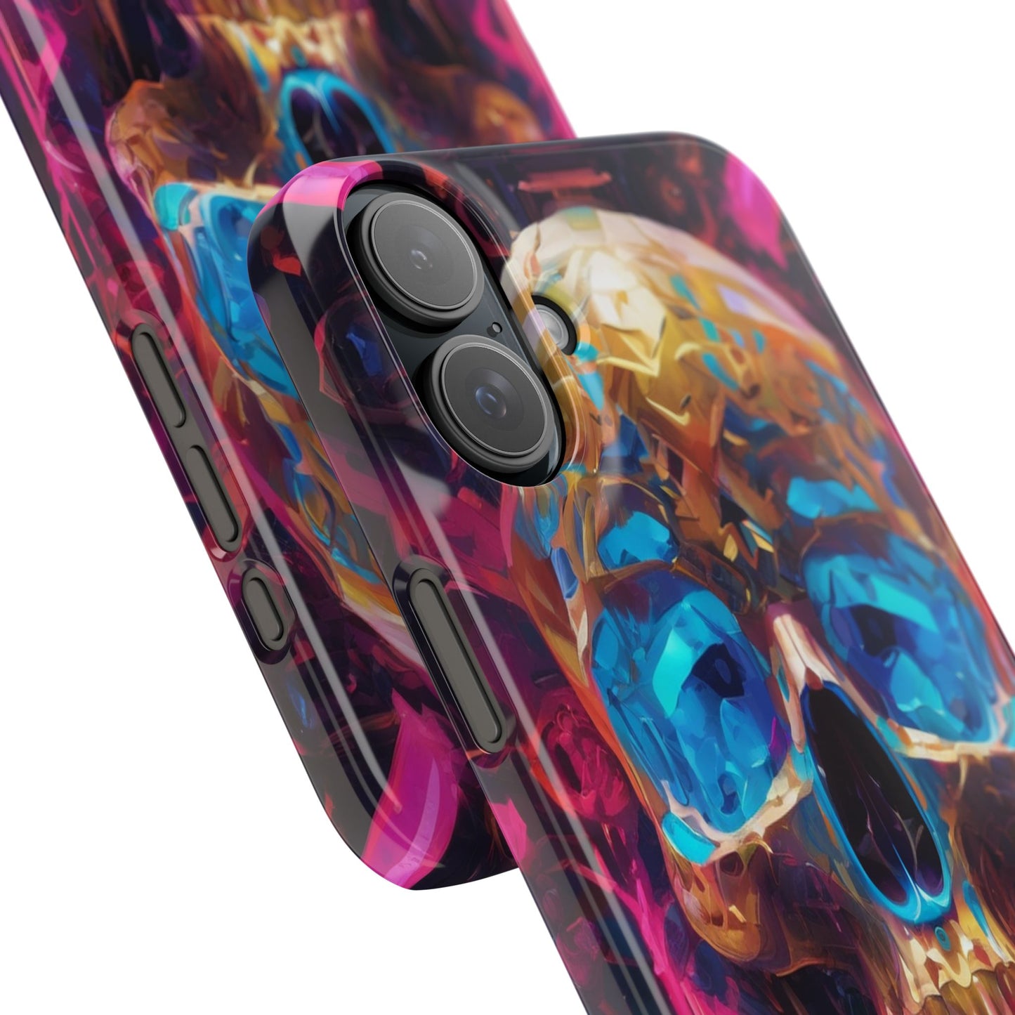 Slim Phone Case for iPhone 16 – Glossy Lexan Shield